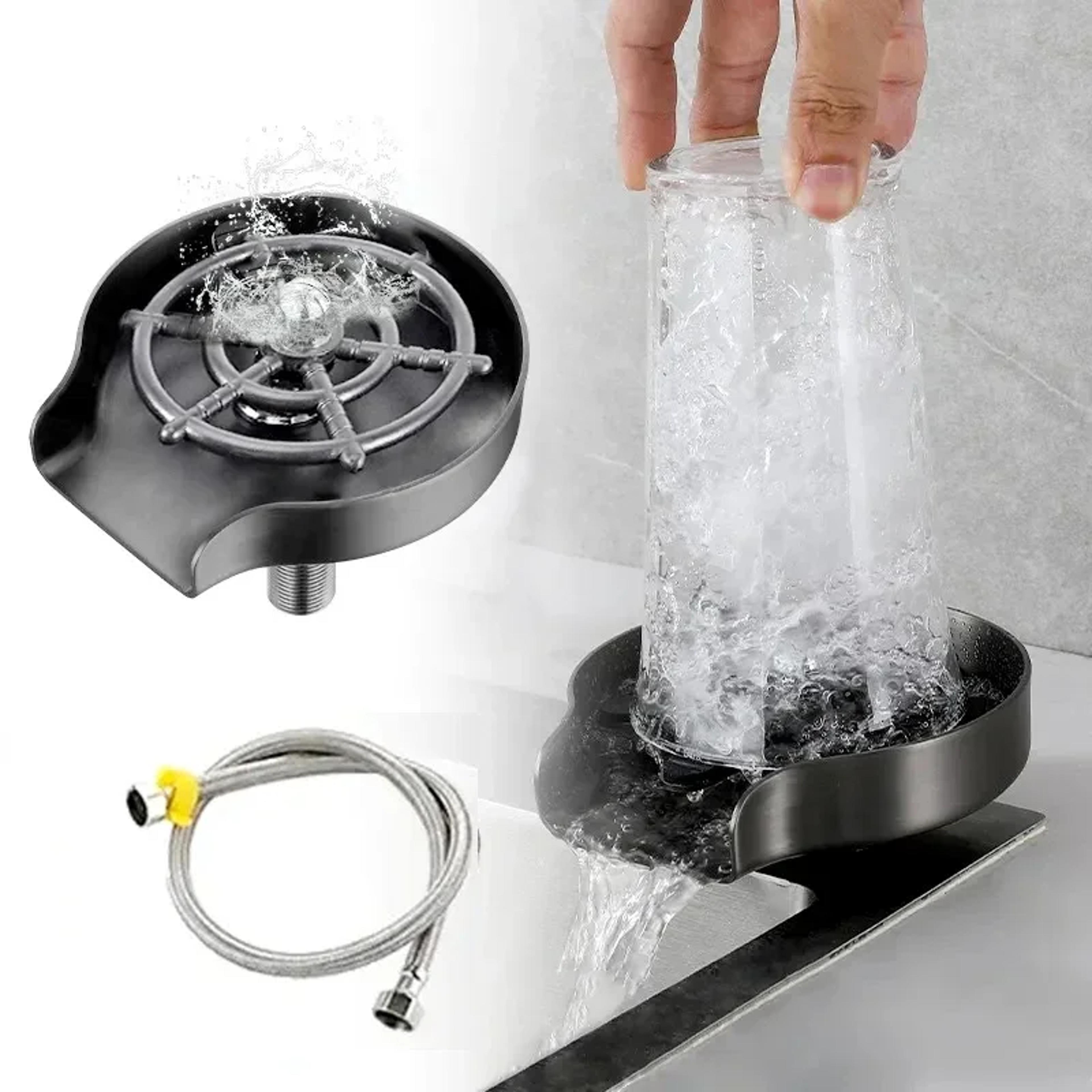 rapidrinse pro high pressure glass rinser & cup washer for kitchen sinks