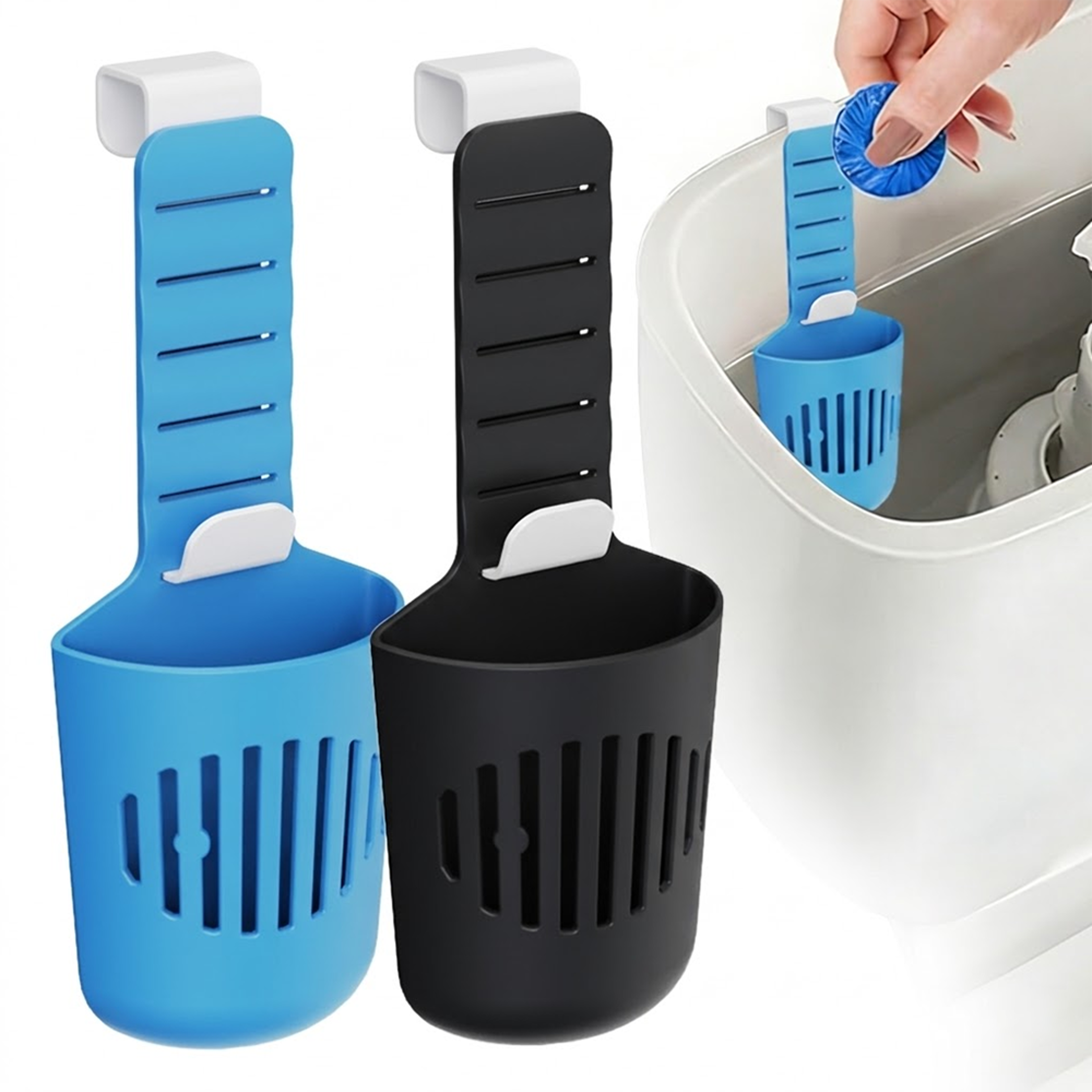 cleanflow silicone toilet tank tablet holder for continuous freshness & cleaner flushes