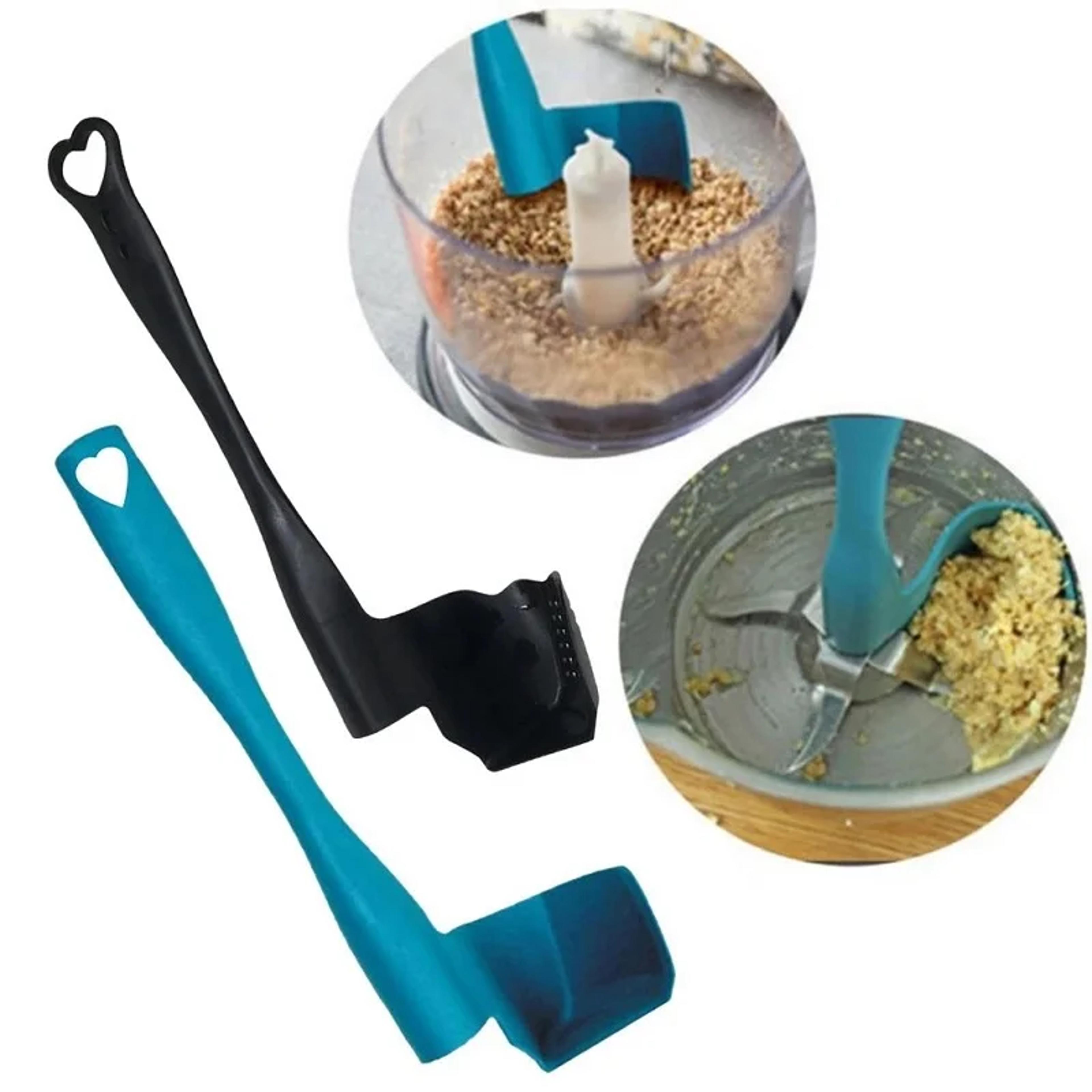 tm6 rotating bowl scraper spatula food mixer cleaning & feeding tool for thermomix