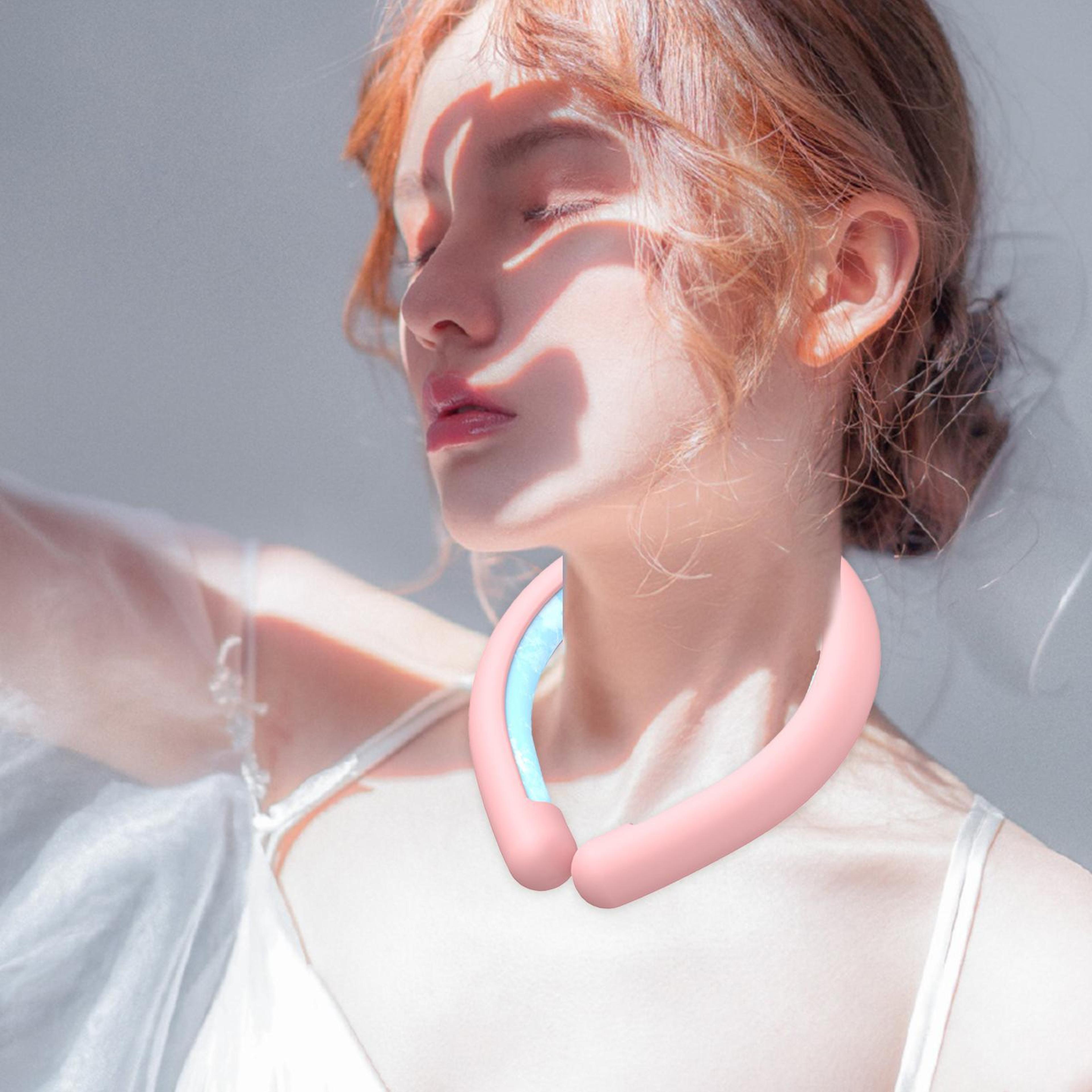 arcticcool reusable neck cooling tube wearable ice neck wrap for summer heat relief