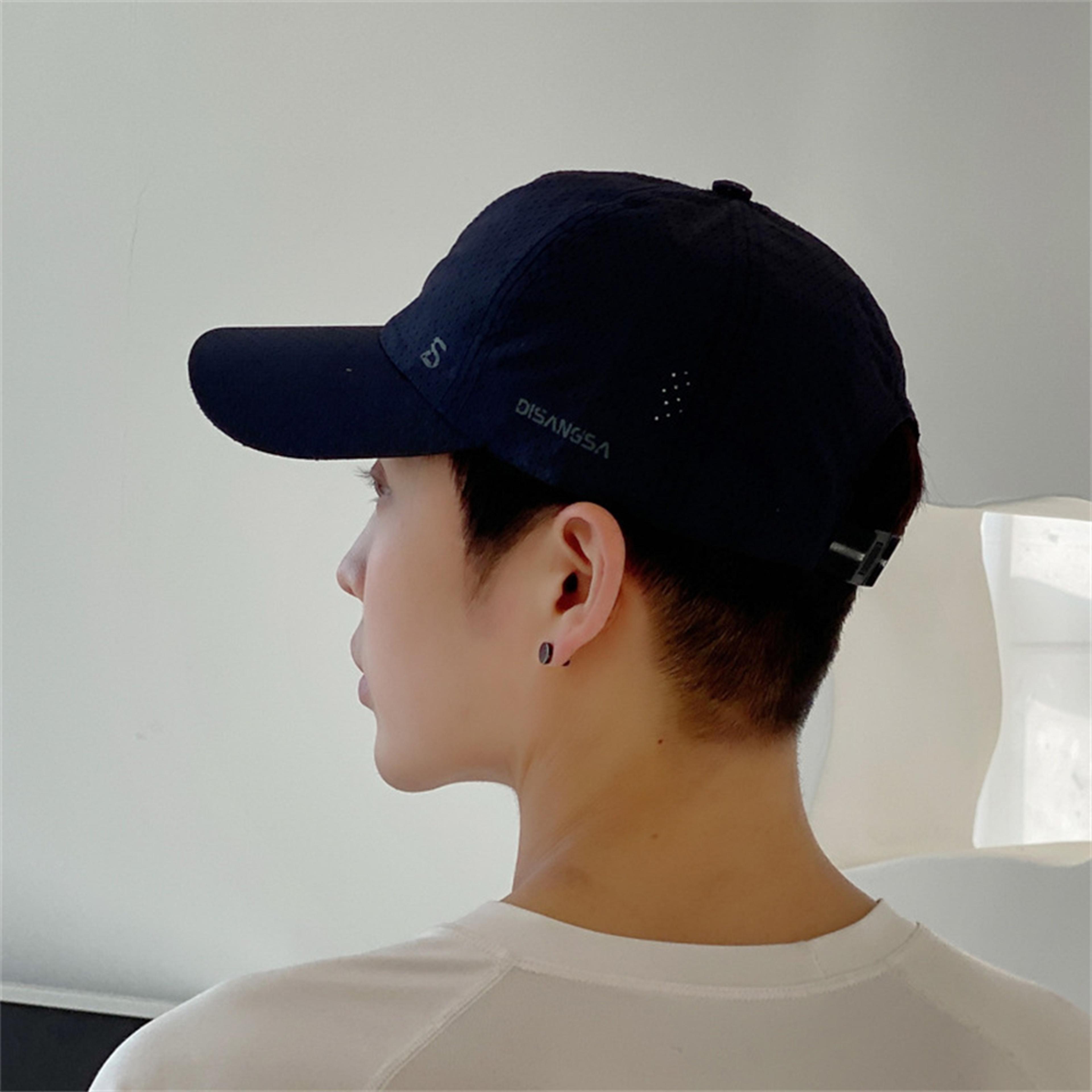 ultra light quick dry running cap with breathable sun protection
