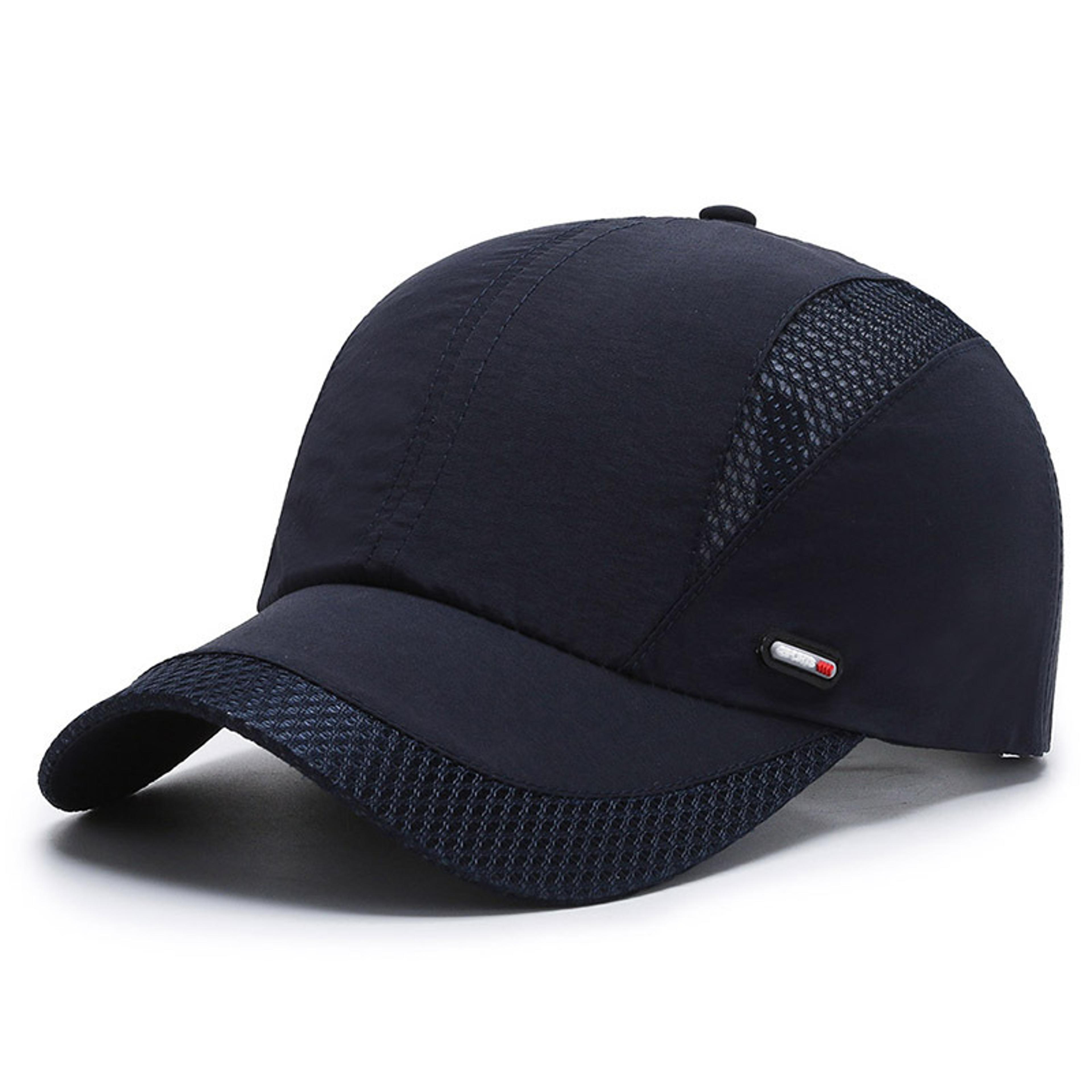 quick dry baseball cap adjustable sports cap moisture wicking outdoor sun hat