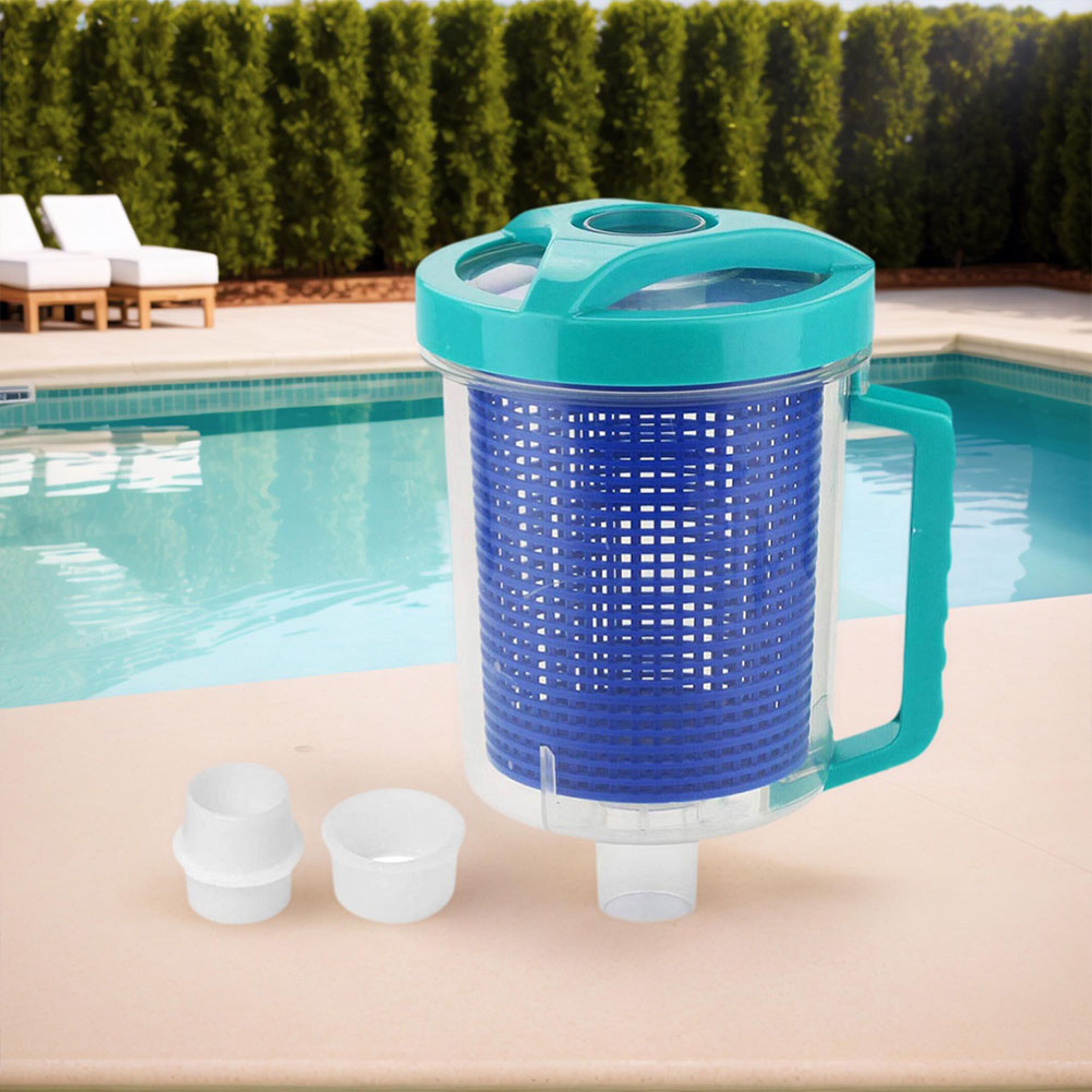 clearflow pool leaf canister inline leaf catcher for pool vacuum hoses