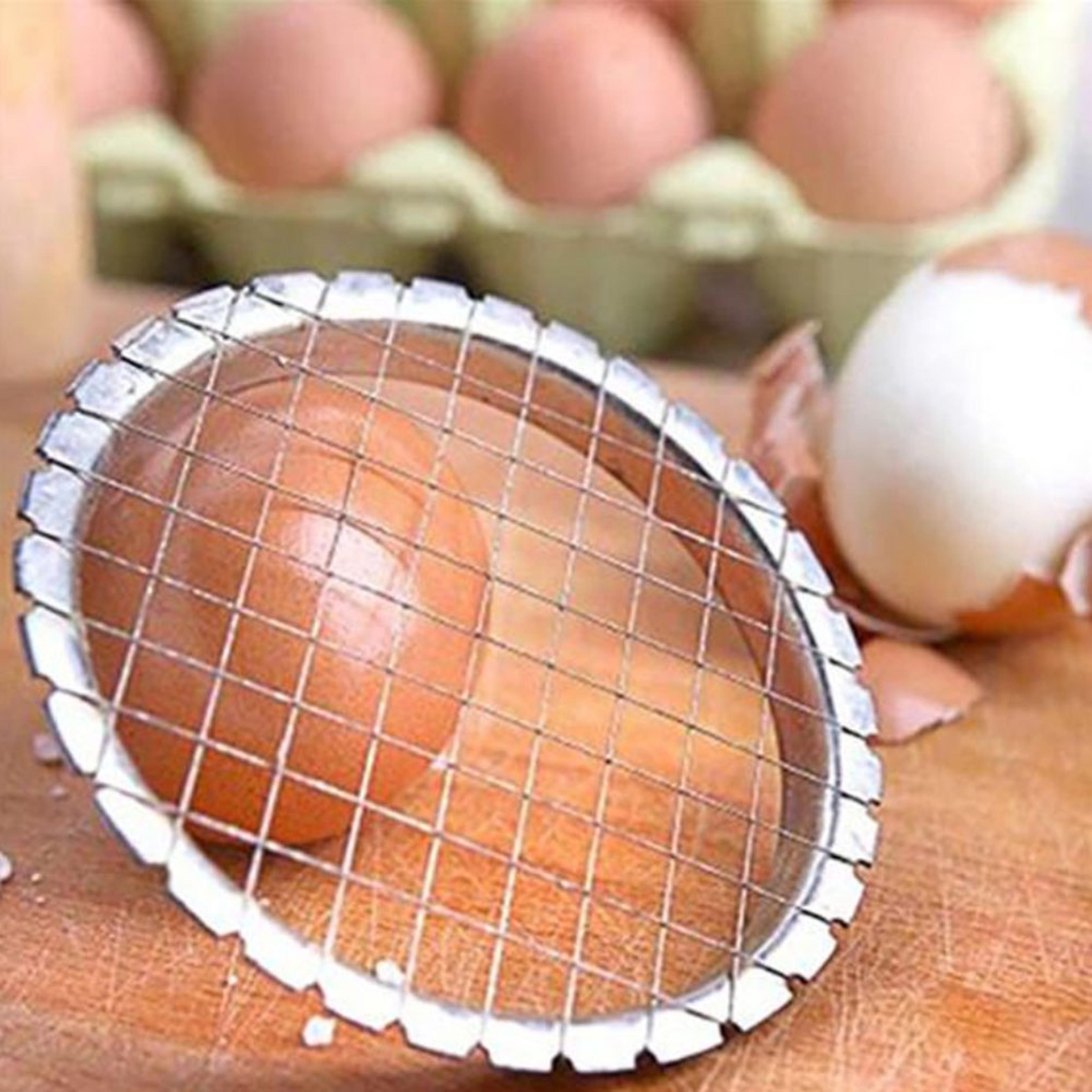 quickcube egg & vegetable slicer cutter for perfect salad cubes
