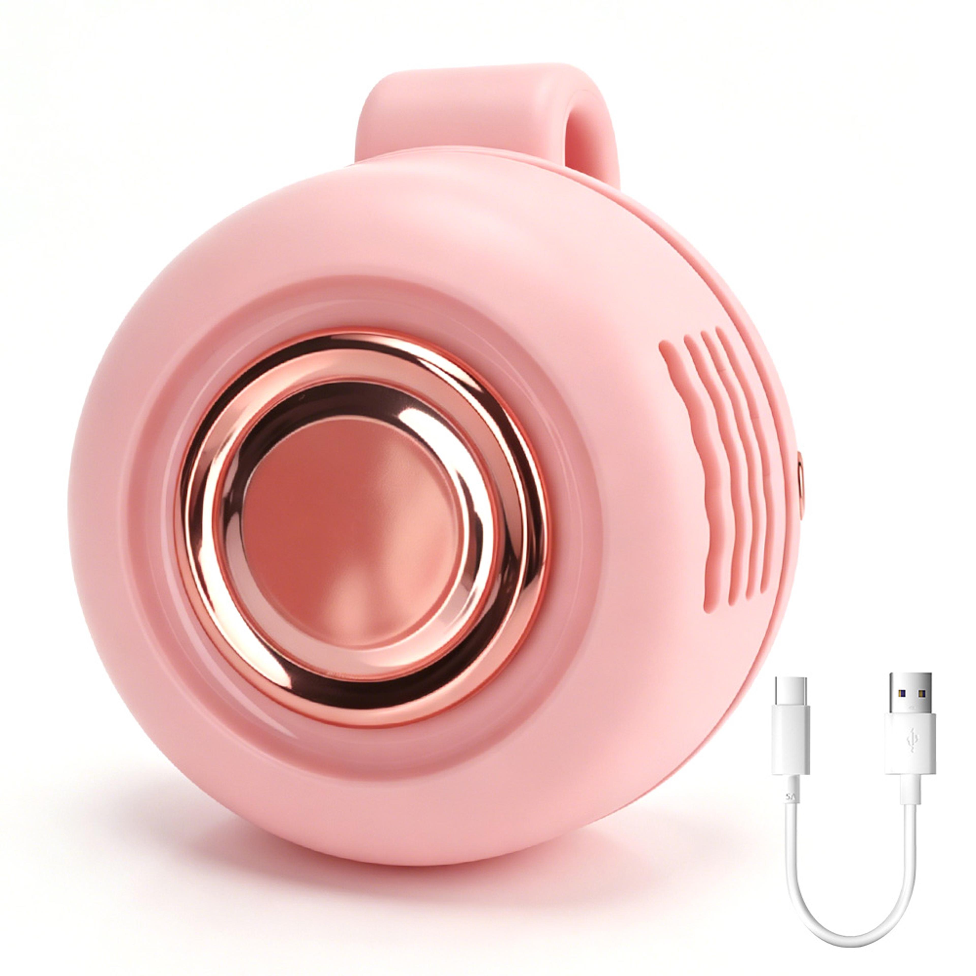 breezeclip pro wearable cooling fan usb rechargeable bladeless waist & neck fan