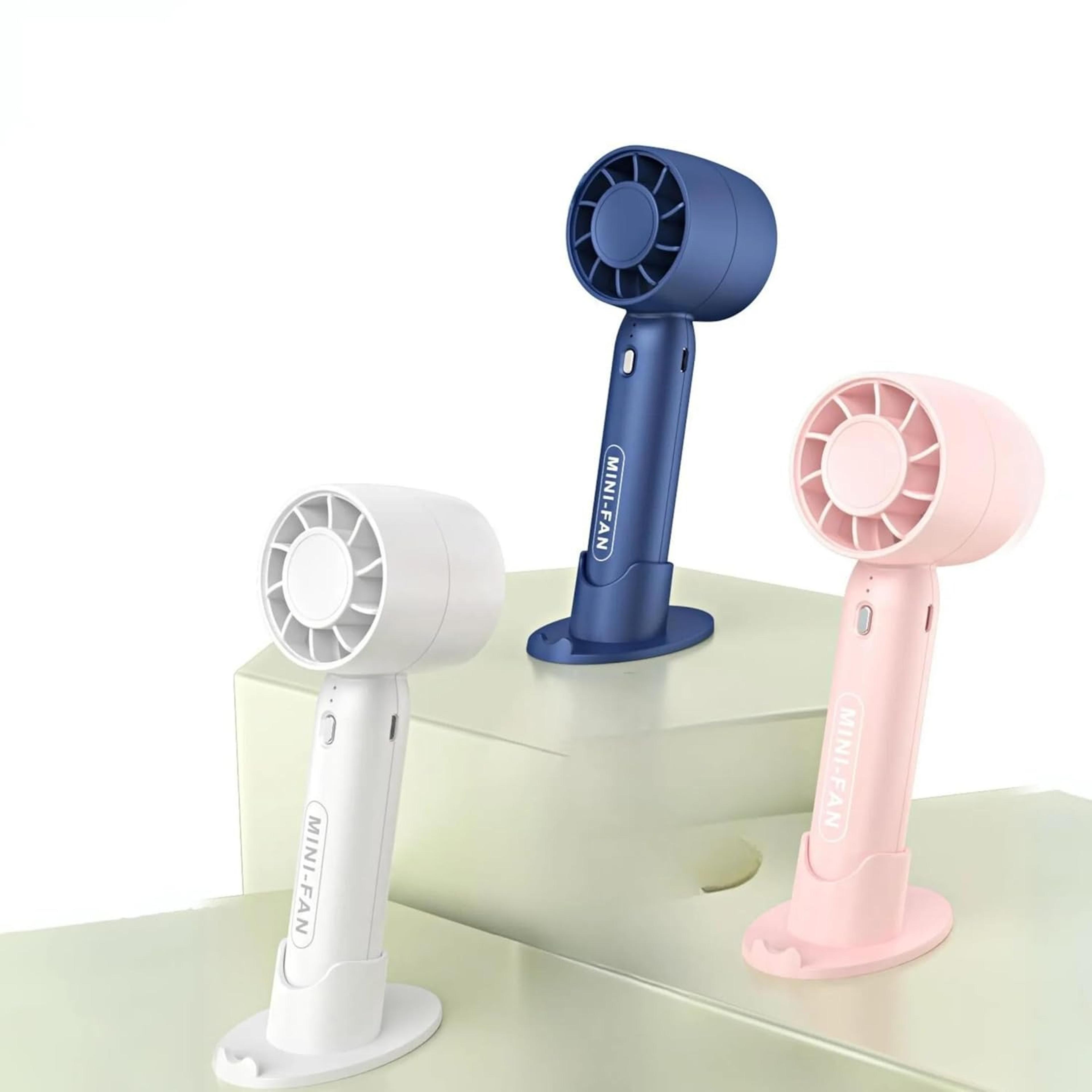 arctic breeze portable handheld fan usb rechargeable mini cooling fan