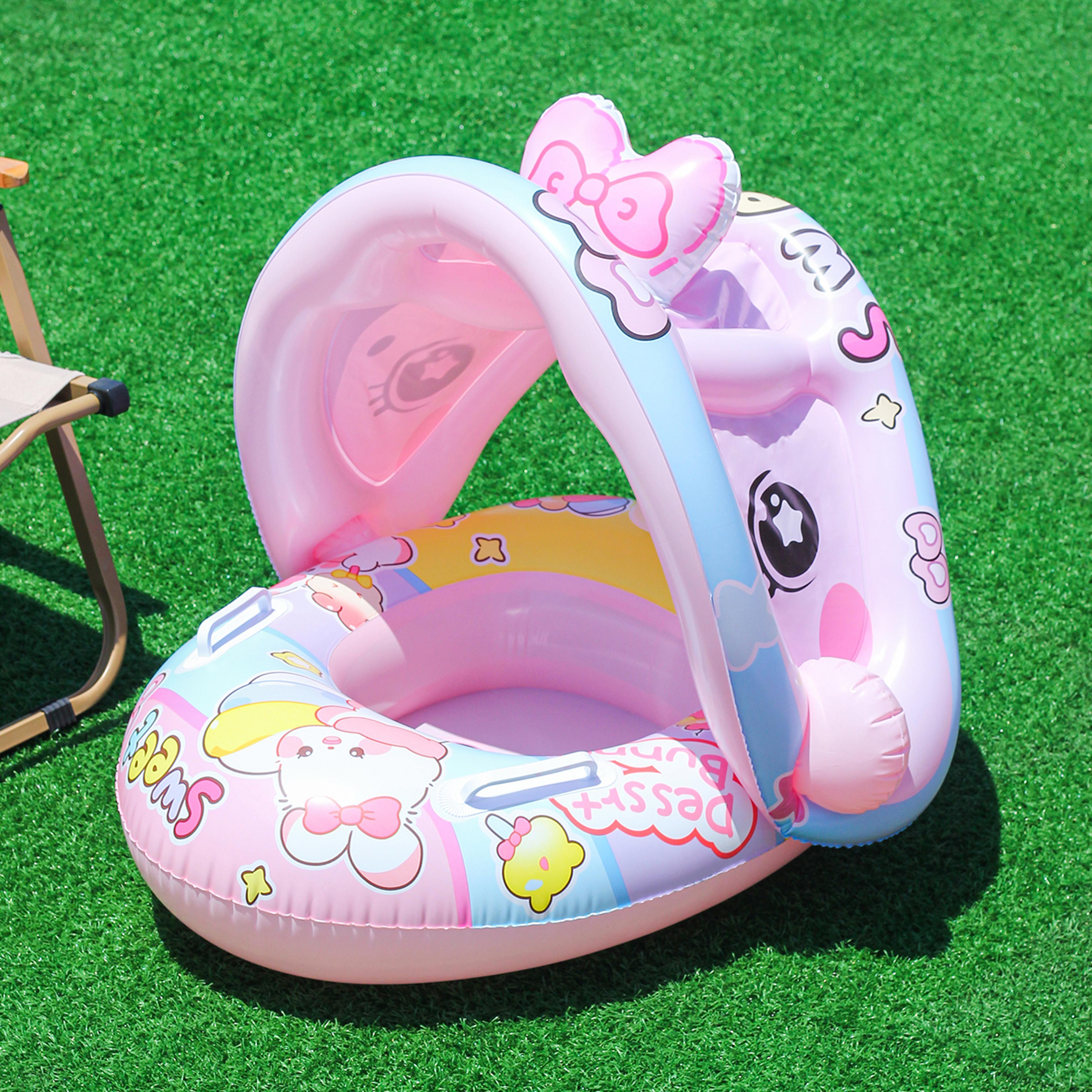 bunny splash kids pool float swim ring