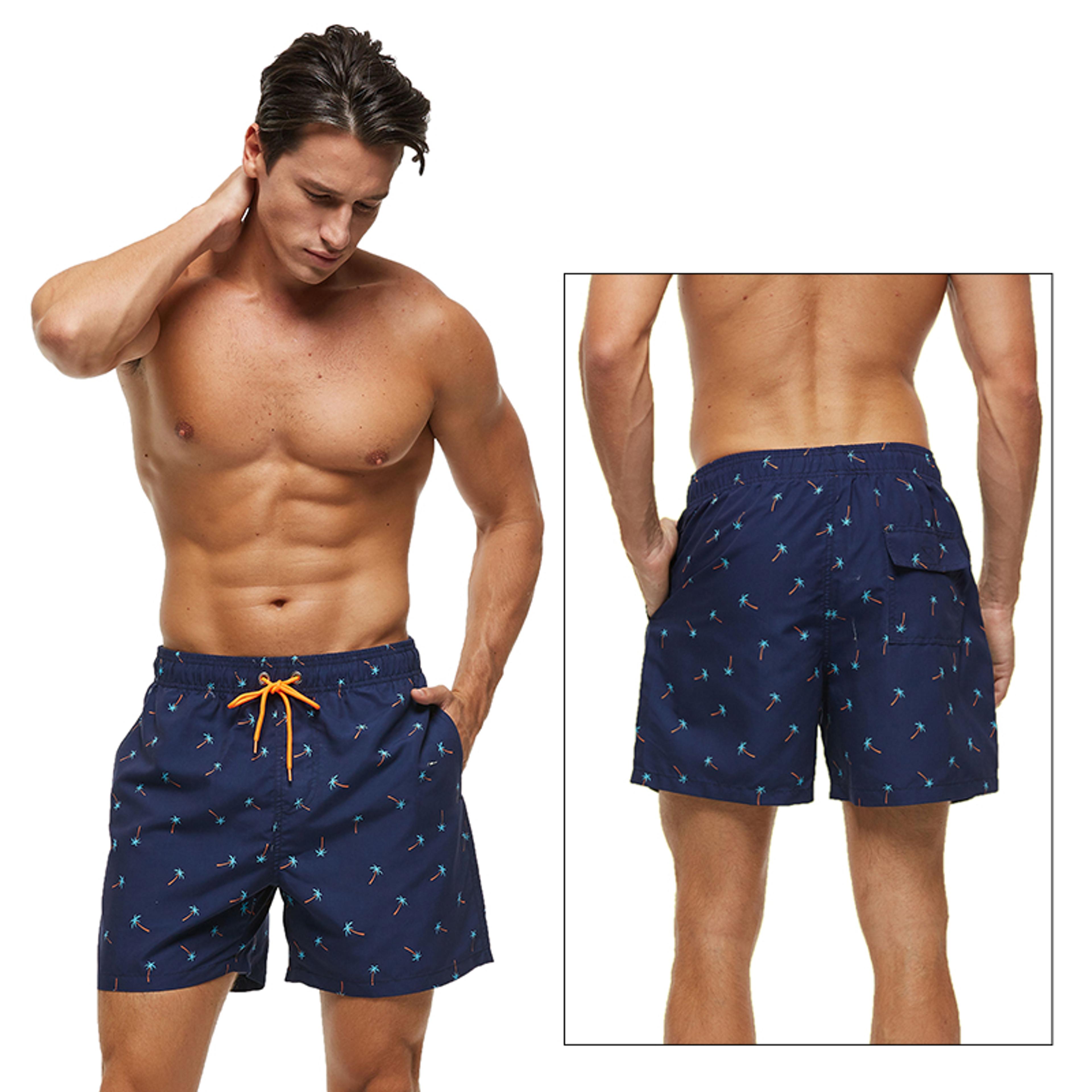 aquaflex quick dry mens swim trunks & board shorts for beach, surf & training