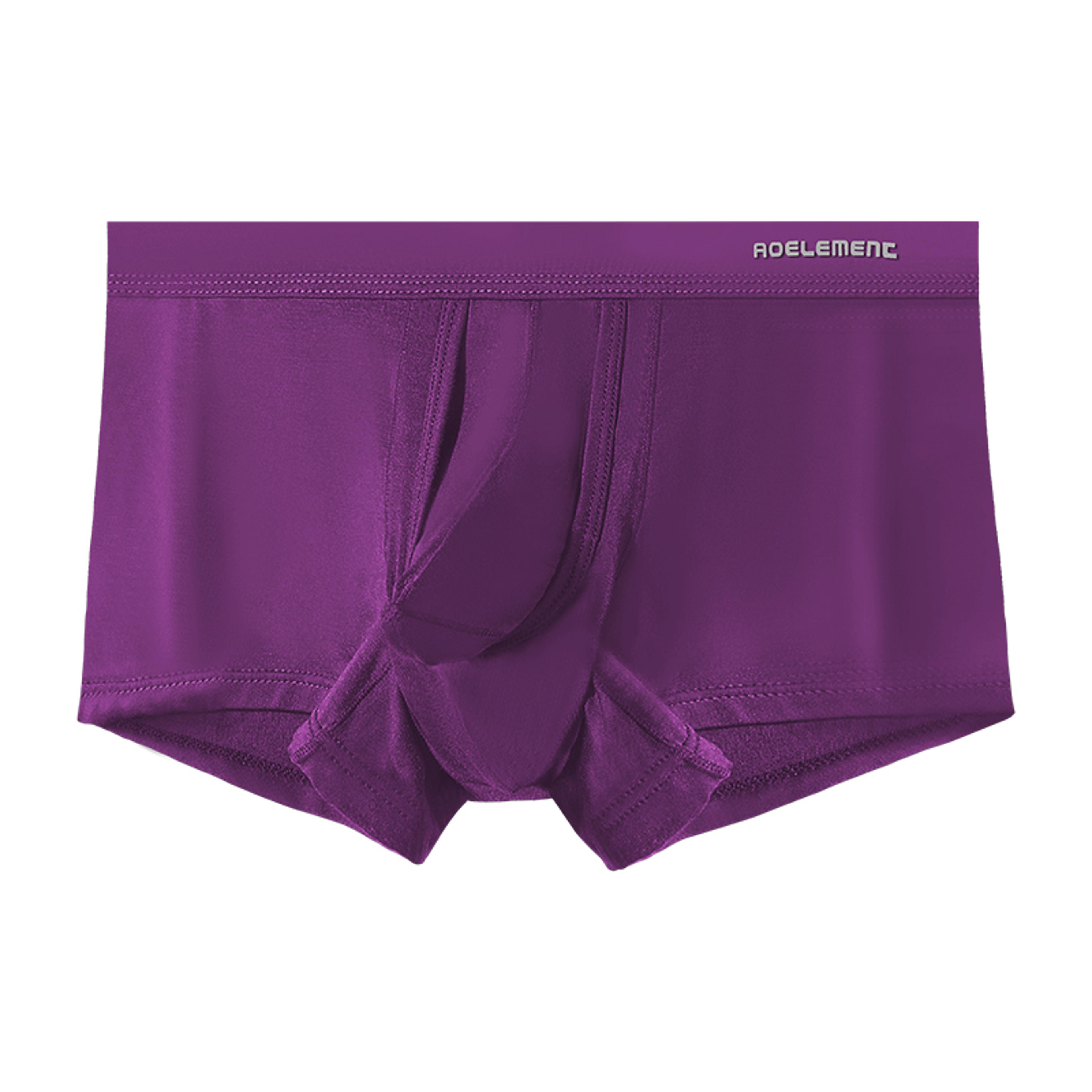 arcticlift scrotal support underwear for men ice silk boxer briefs with comfort pouchs