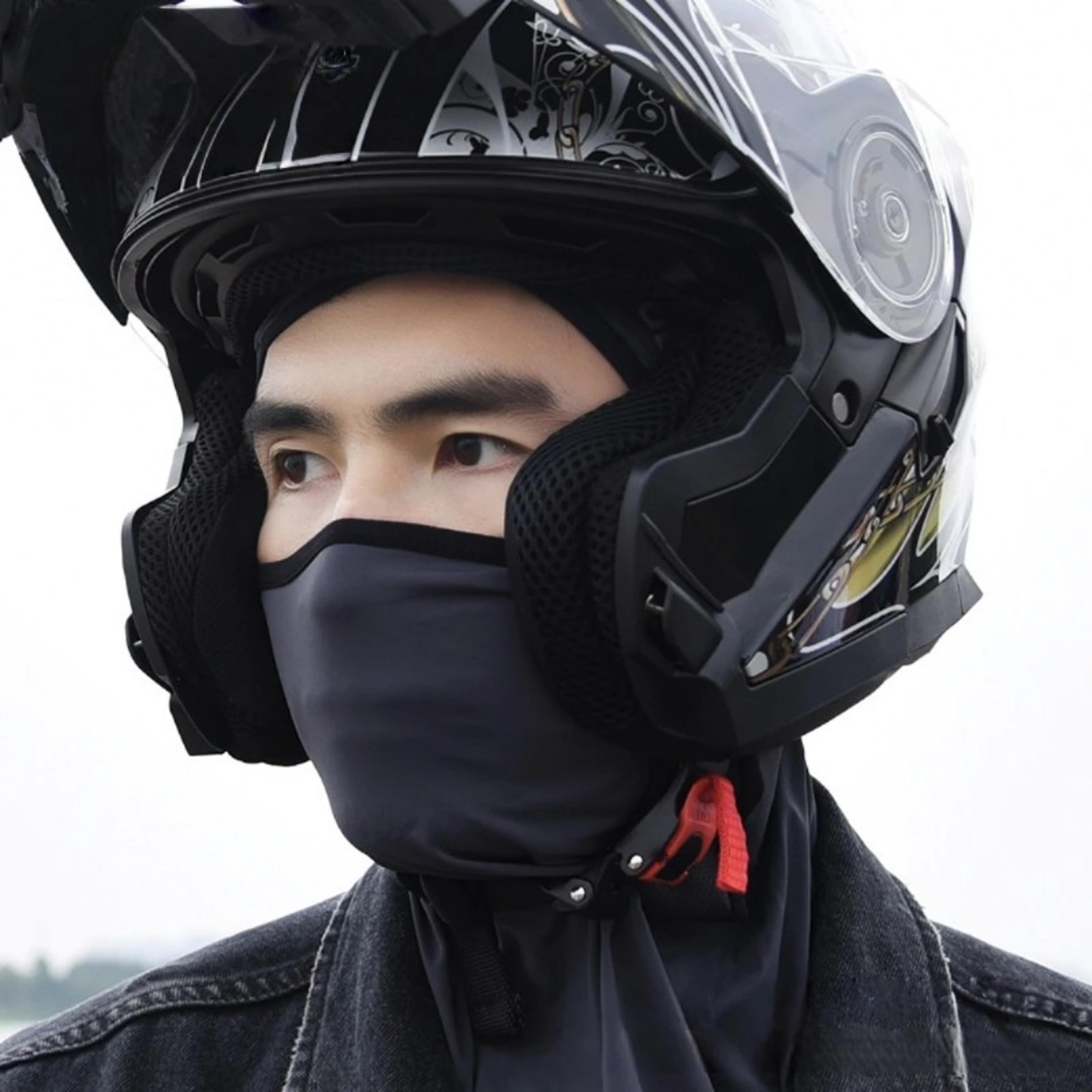 ice silk uv protection motorcycle face mask for riding, cycling & outdoor sports