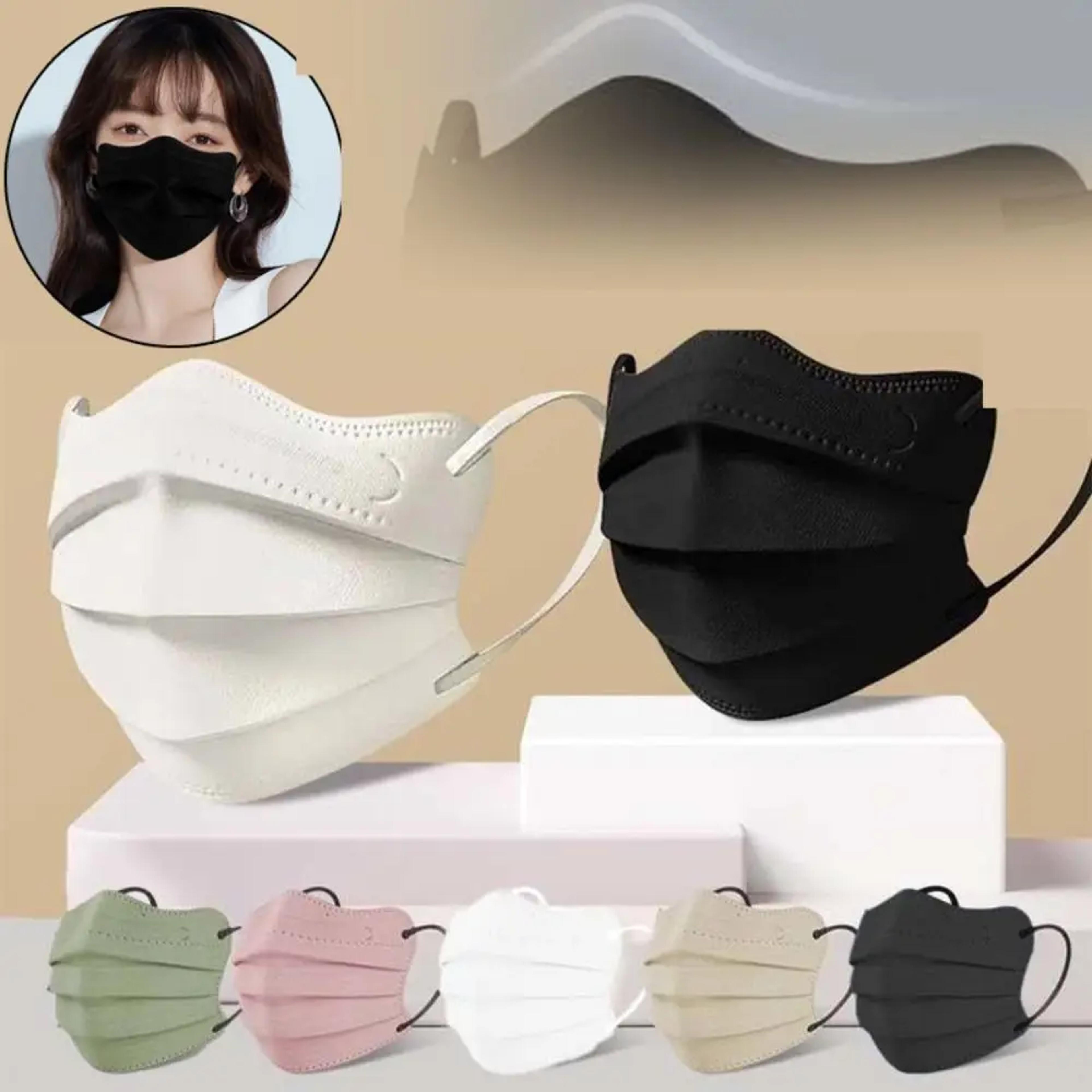 butterfly fit 3 layer disposable face masks individually wrapped dust protection masks