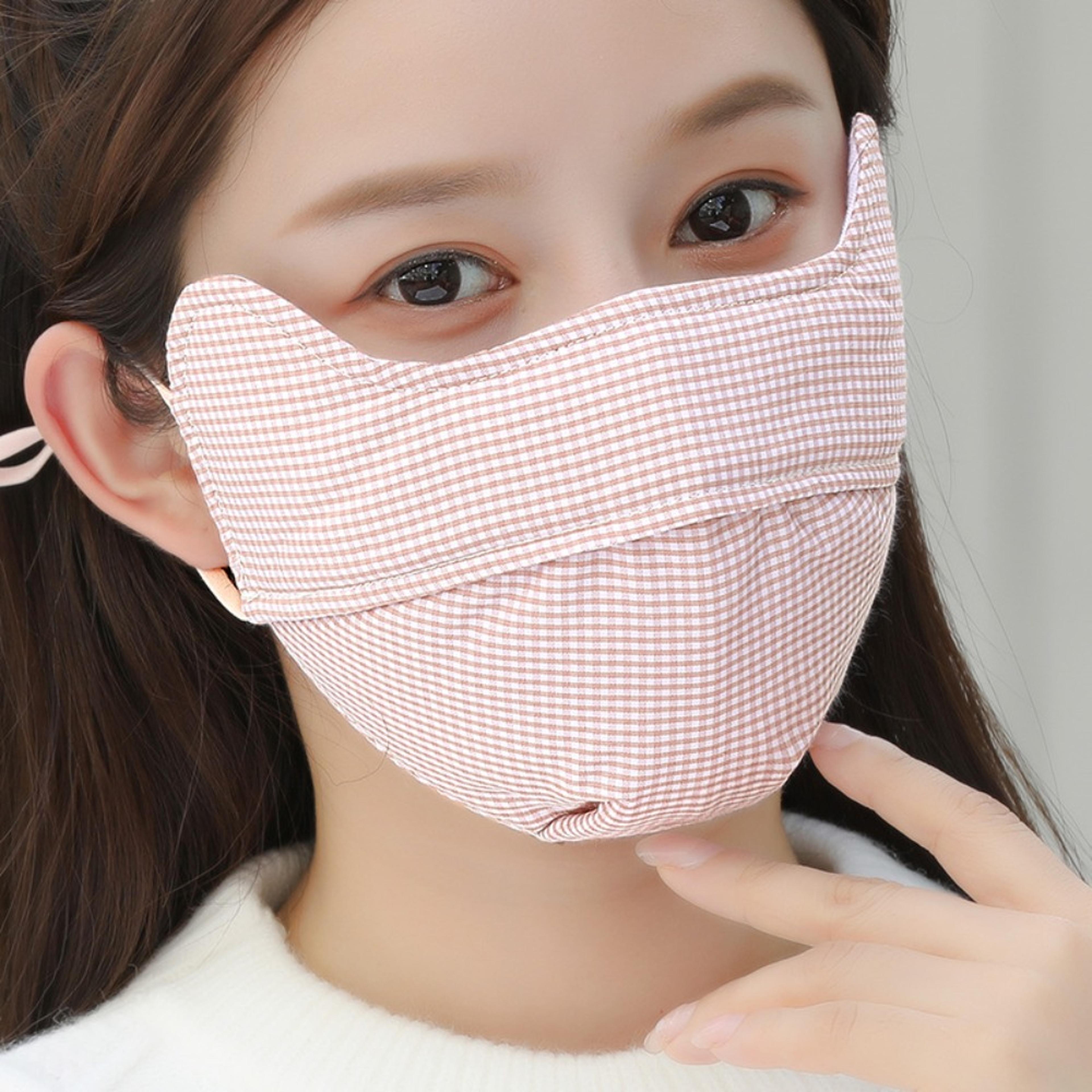 breathwarm cotton face mask for cycling & winter protection