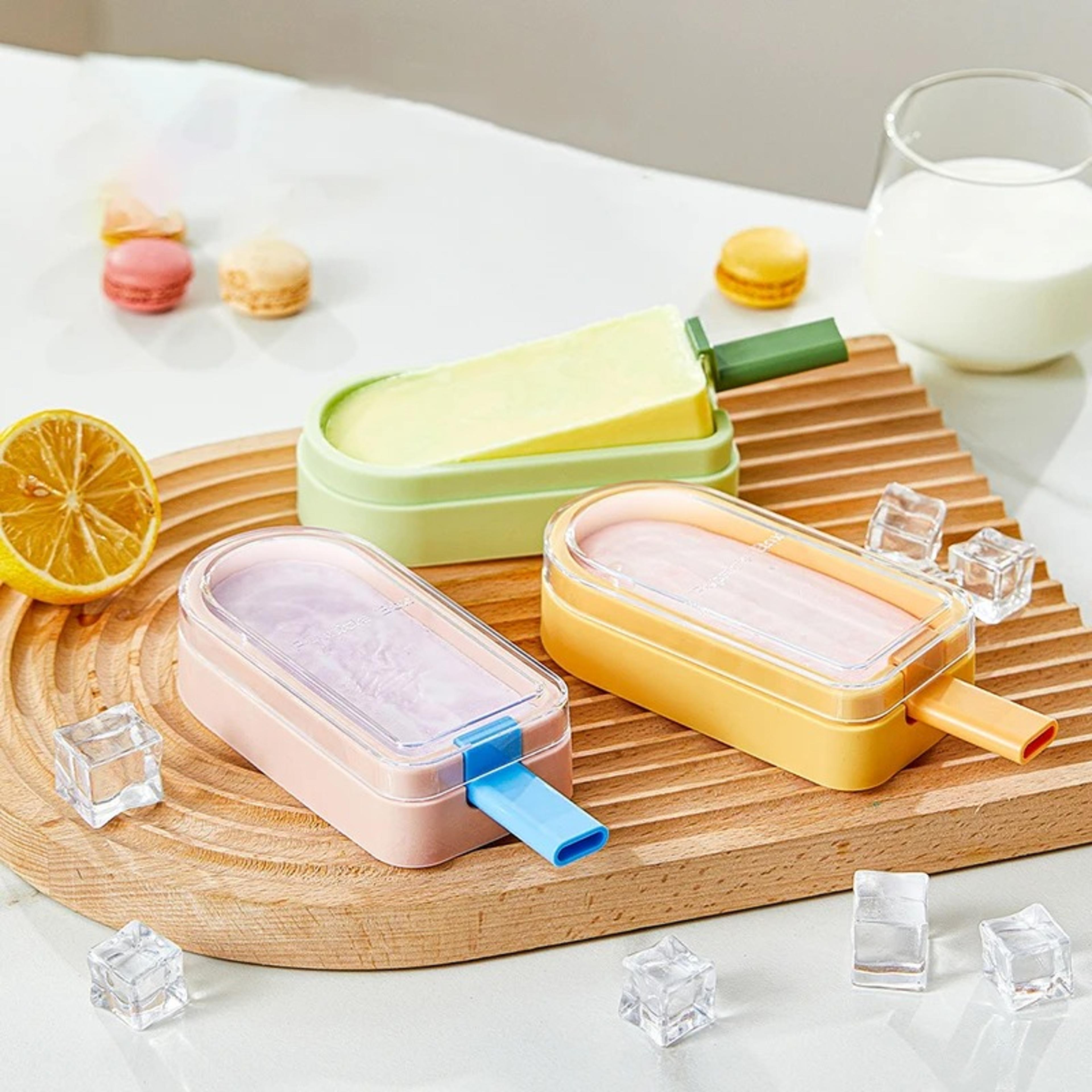 easy release bpa free popsicle maker molds for homemade ice pops