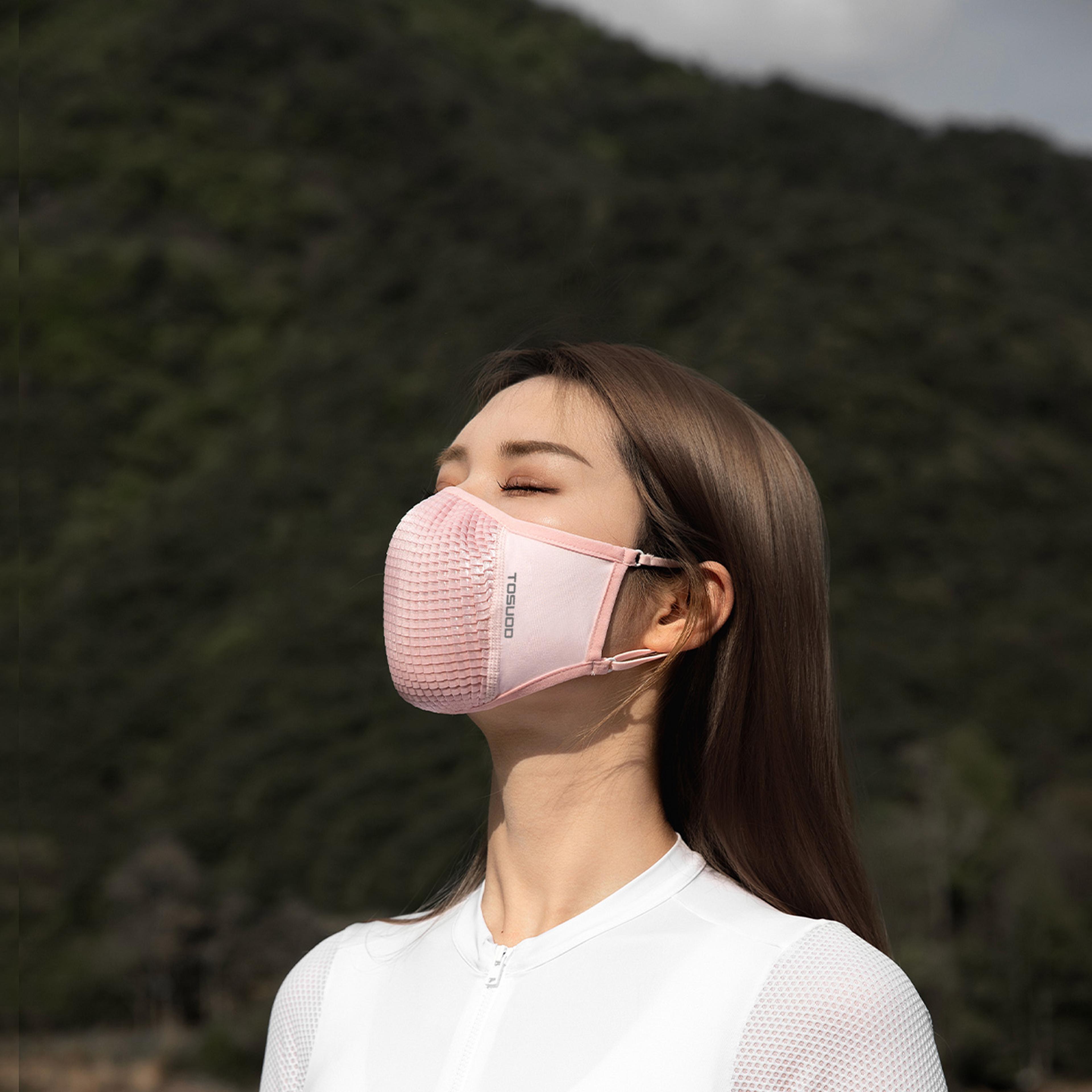 sunshield ice silk uv protection neck gaiter face cover for cycling, hiking & outdoor sports