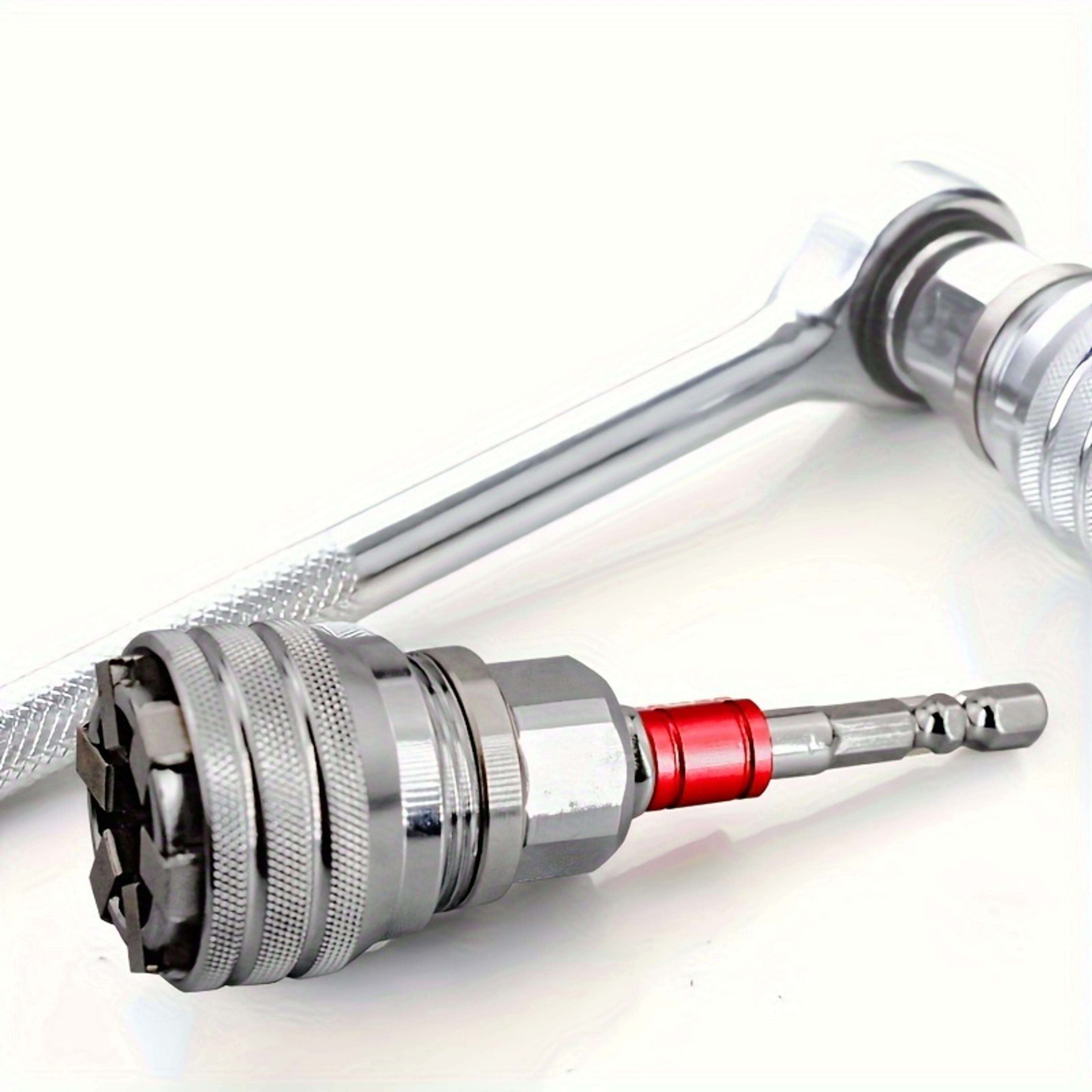 gripmax universal socket wrench adapter multi size ratchet tool