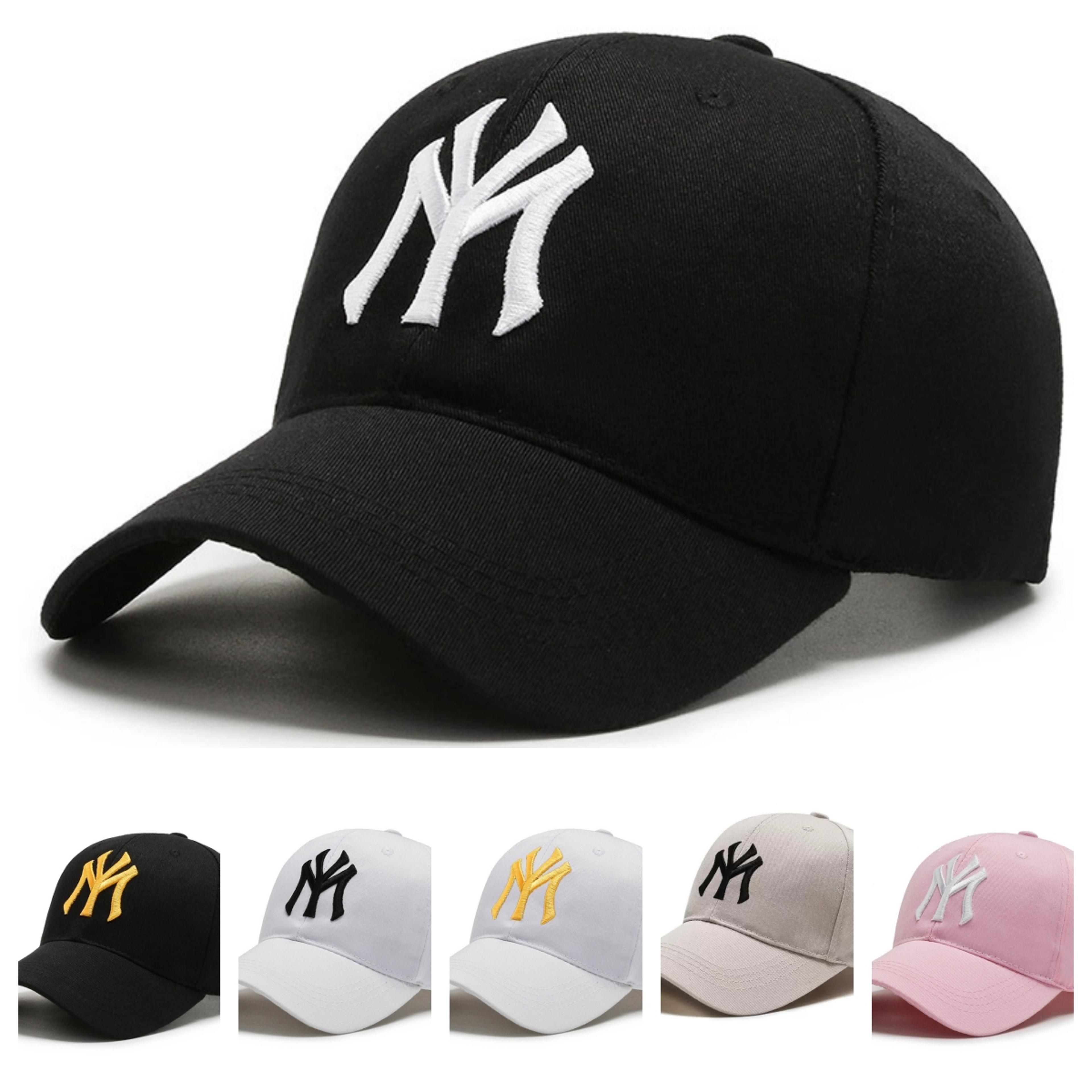 vintage ny baseball cap adjustable cotton dad hat for men & women streetwear