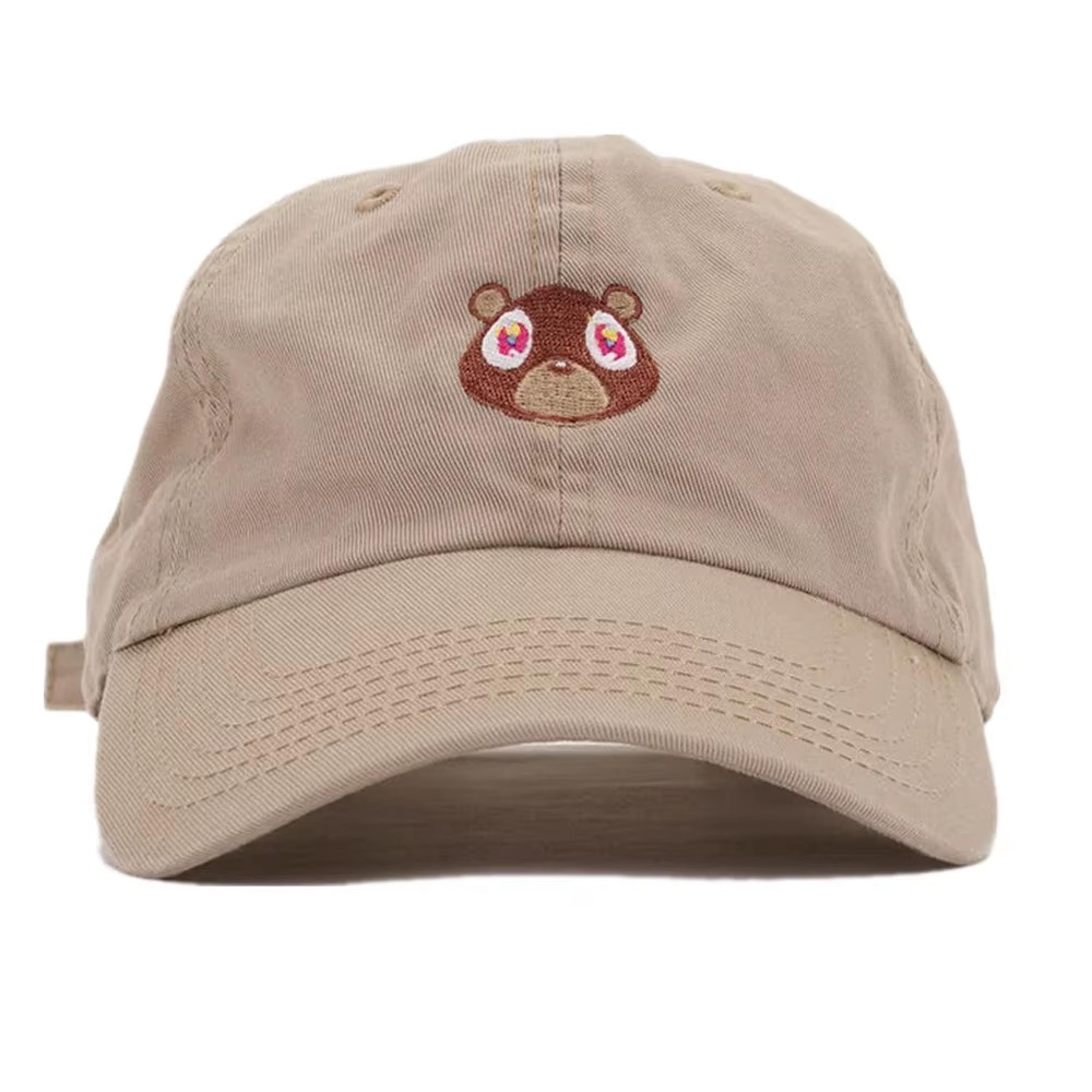 ye bear embroidered snapback baseball cap unisex streetwear dad hat