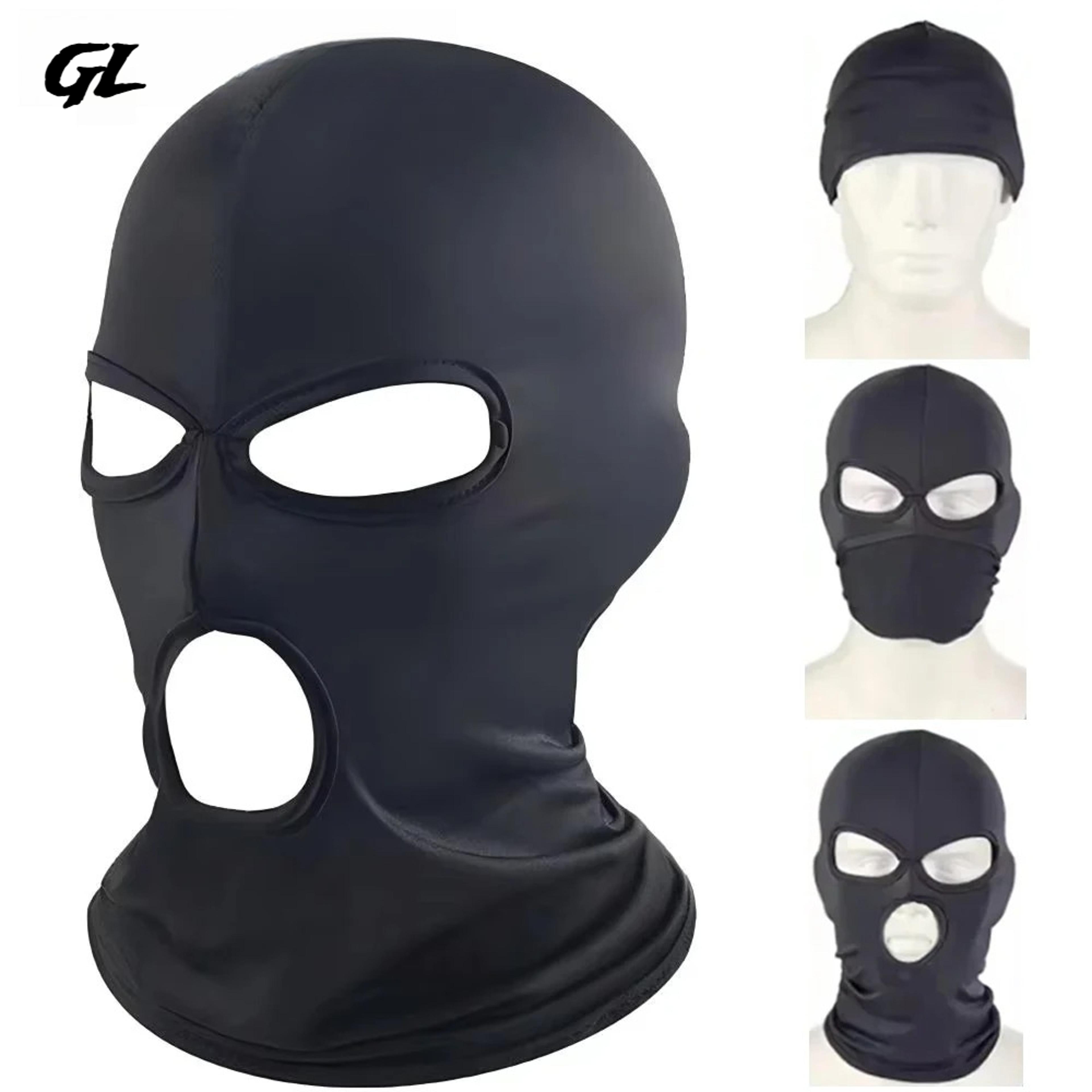 3 hole balaclava face mask for men & women breathable ski mask with uv protection for cycling & motorcycling