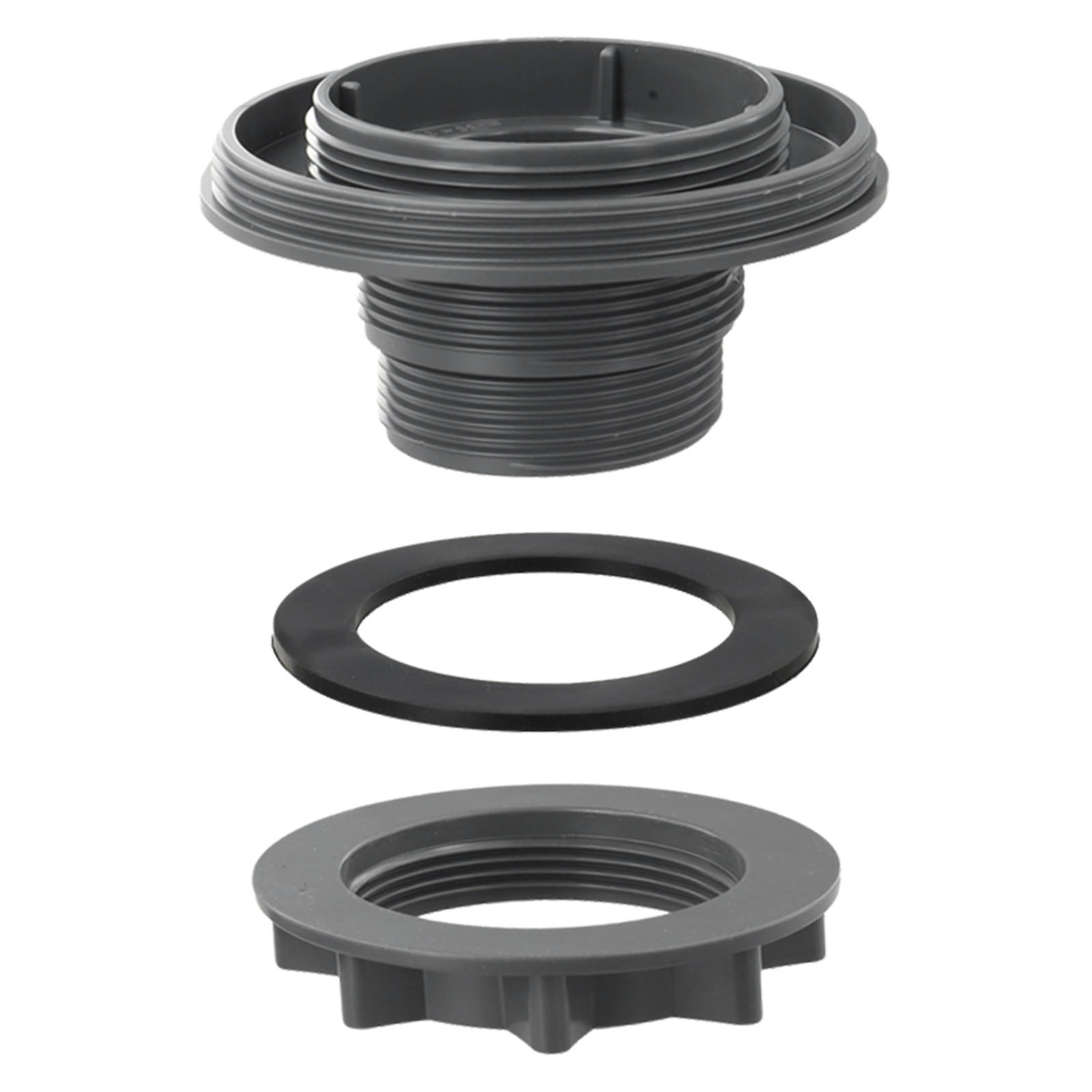 premium pool hose connector kit with inlet strainer & rubber washer for intex pool pumps 10744 & 10256