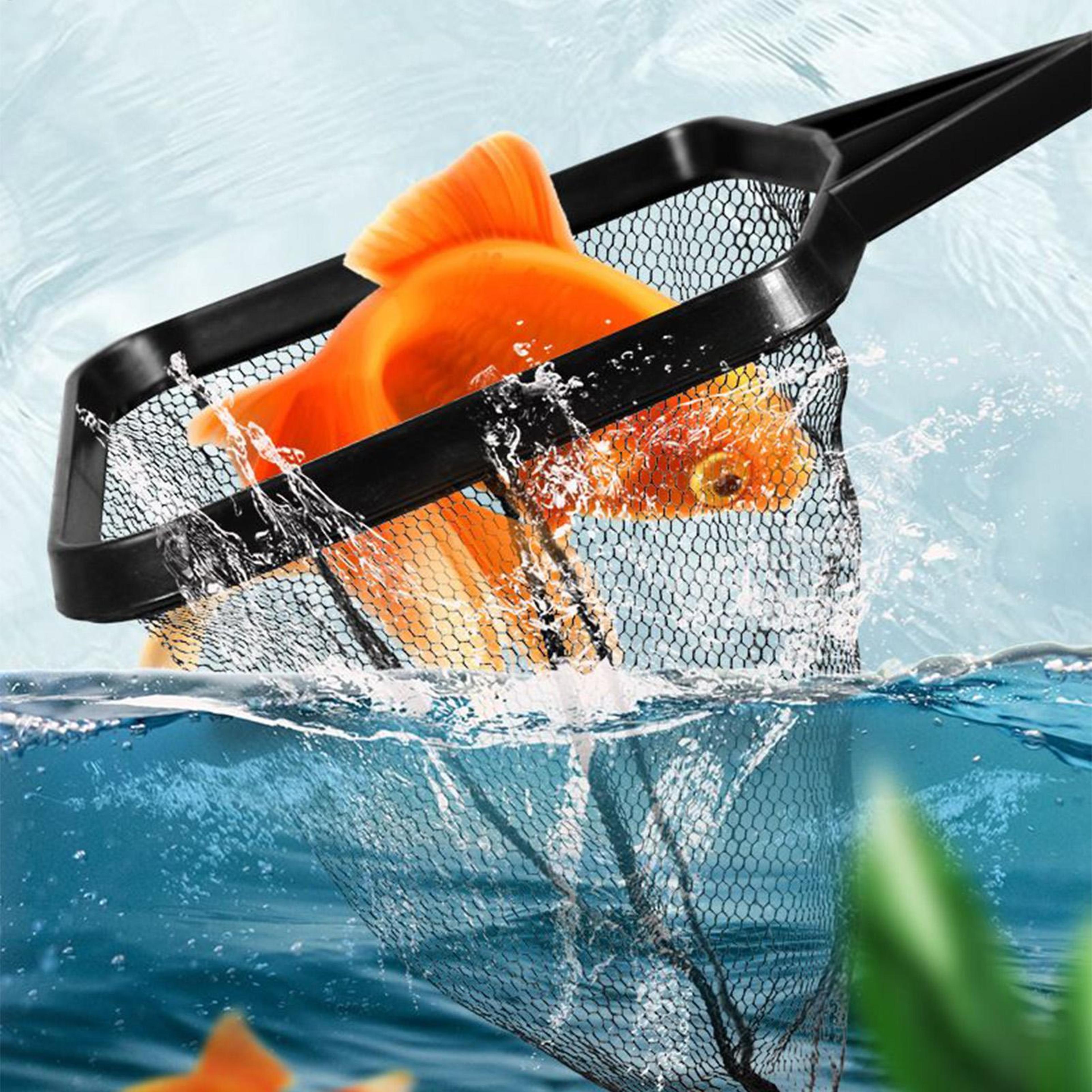 pool skimmer net fine mesh swimming pool cleaning net for pools, fish tanks & aquariums