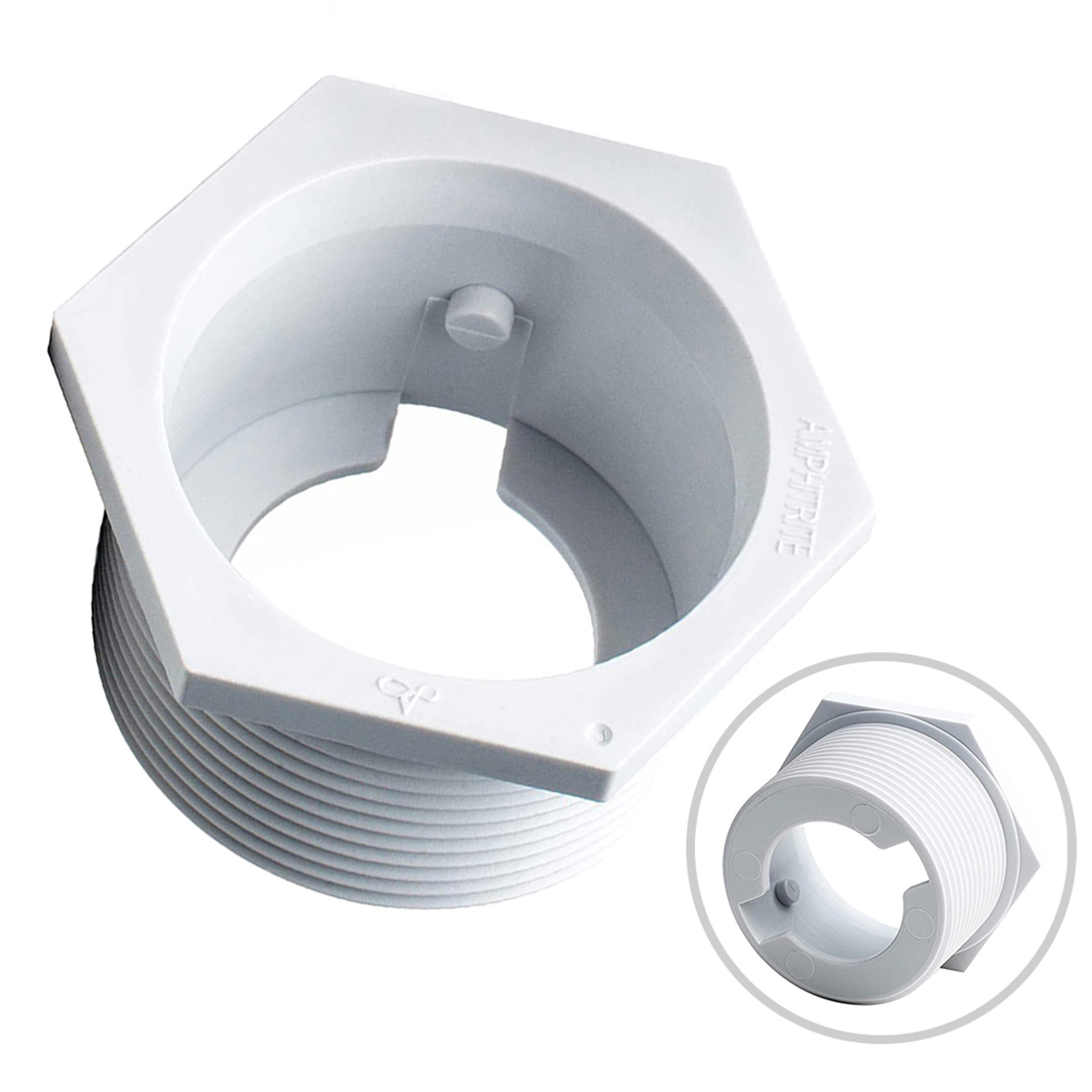 universal hex head uwf wall fitting replacement for polaris pool cleaner connector