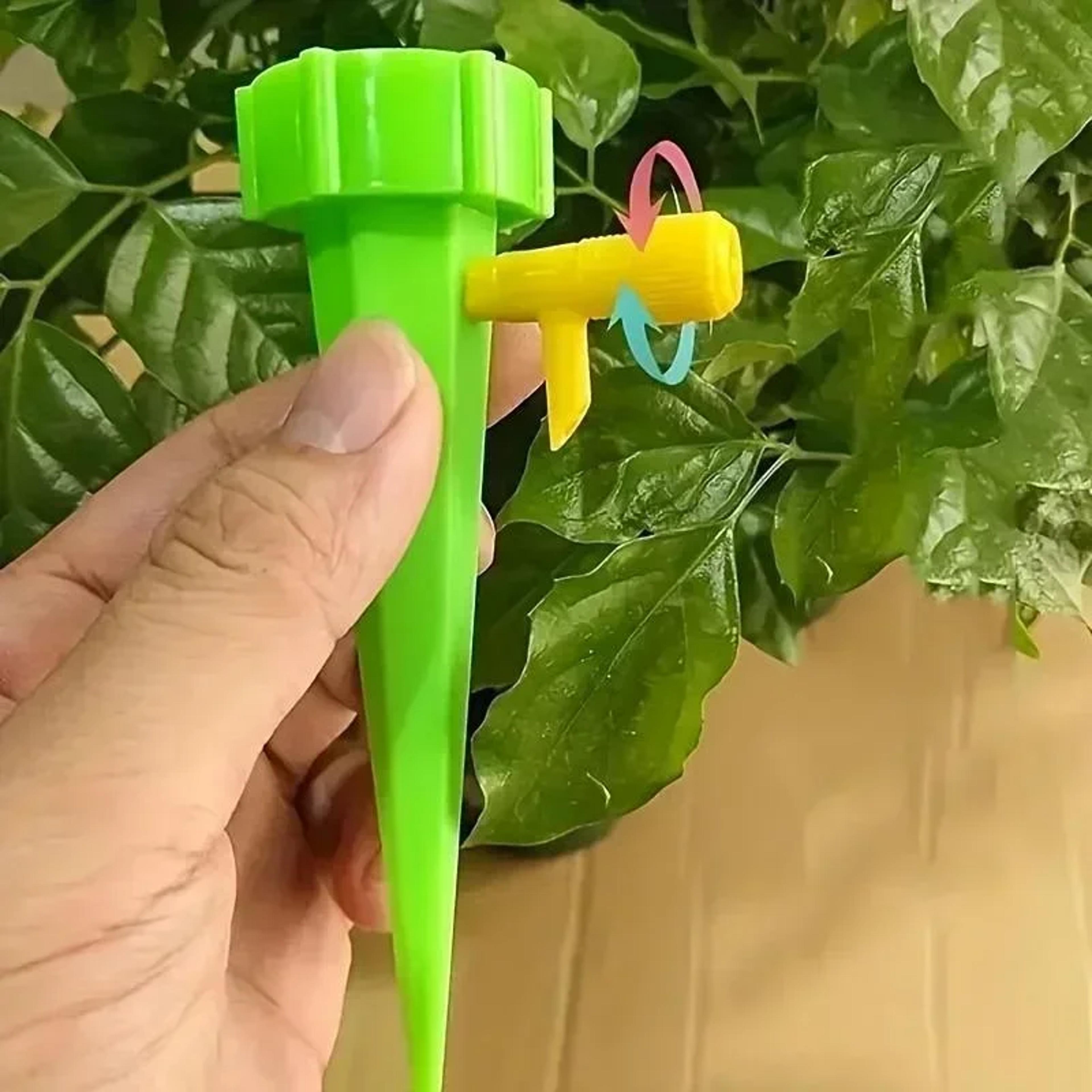 automatic plant watering spikes adjustable drip irrigation system for potted plants & garden
