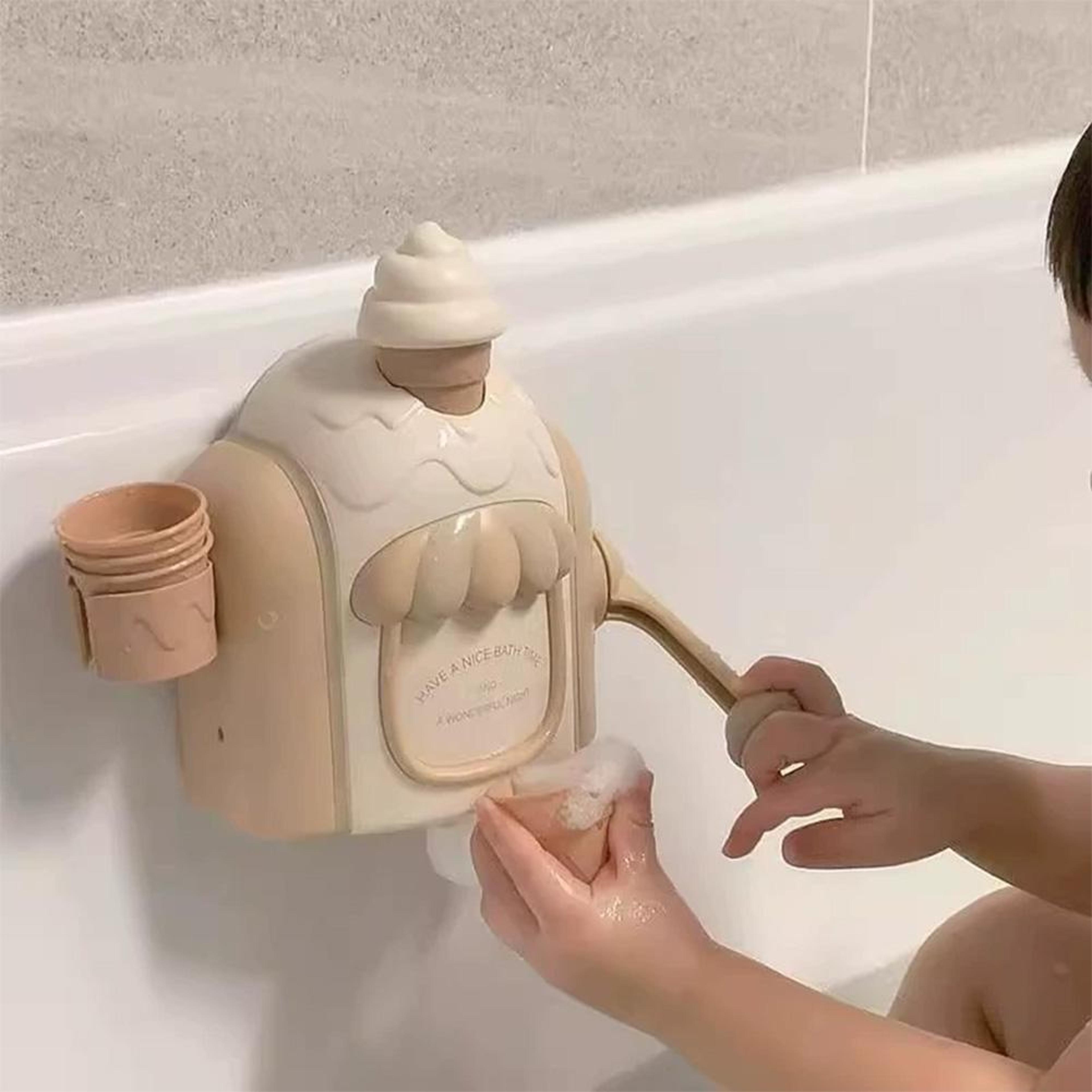 bubble bliss ice cream bath bubble toy for kids diy foam bath toy