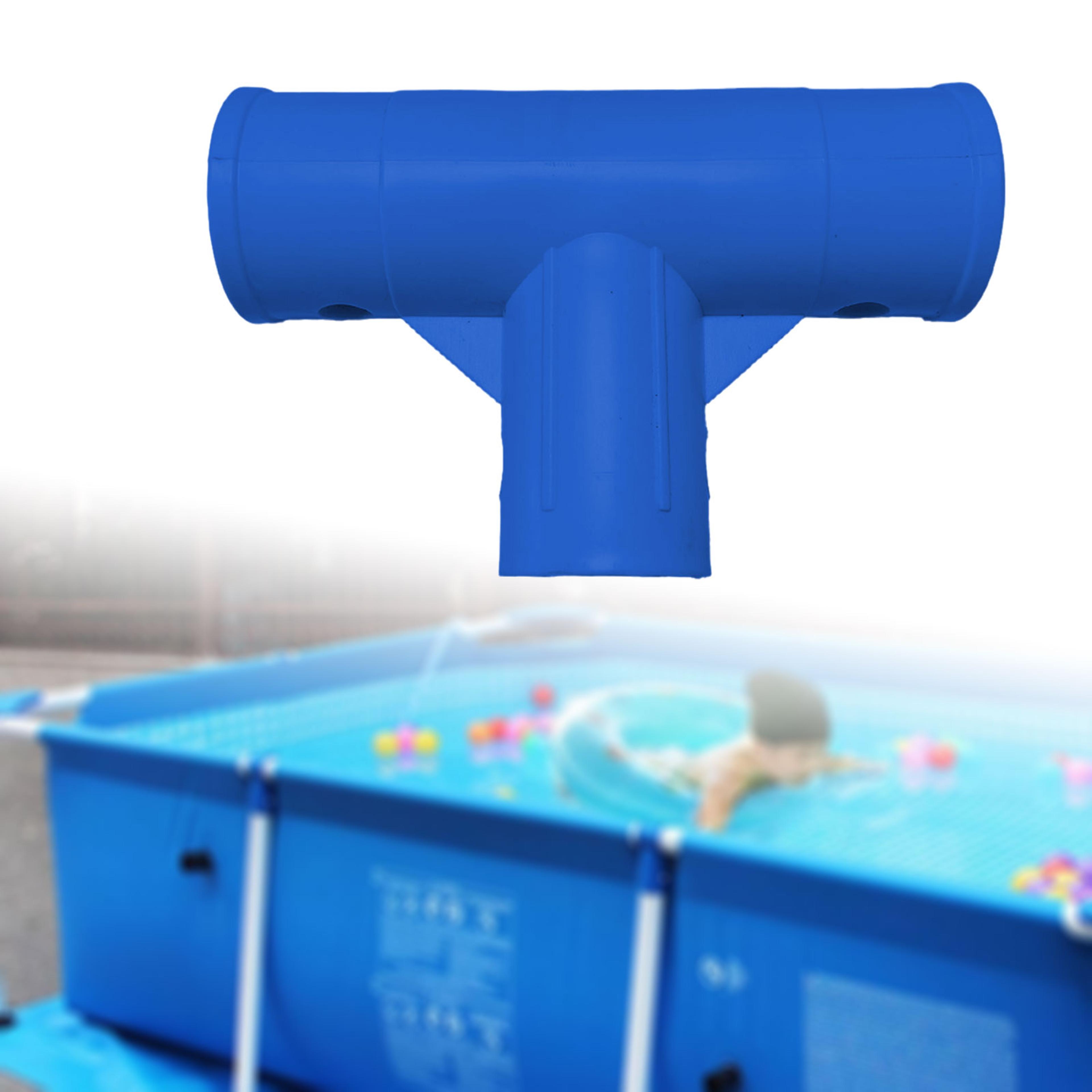 rust resistant pool hose connector t adapter tee joint for above ground pool systems