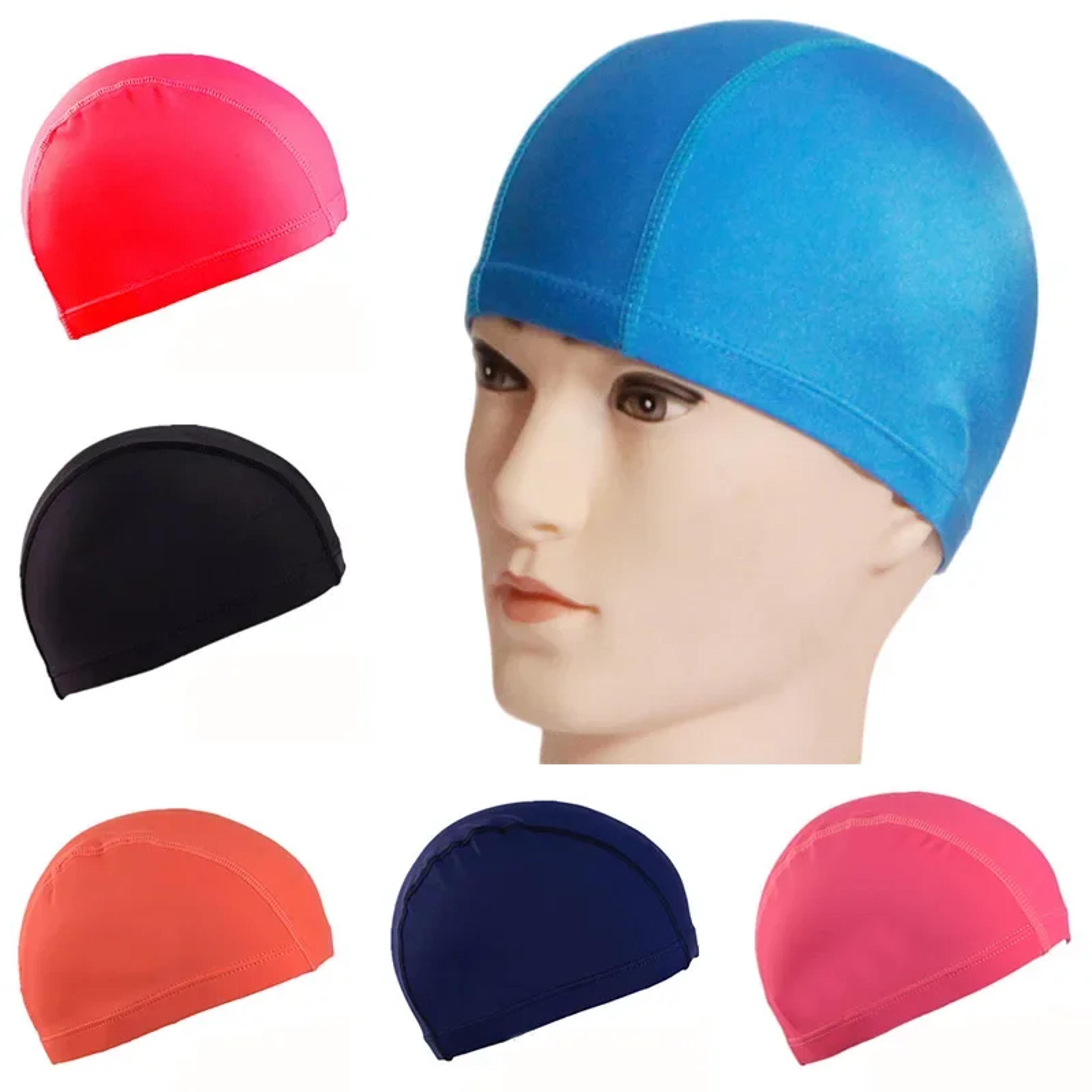 ultra thin swim cap for long hair comfortable nylon swimming cap with ear protection