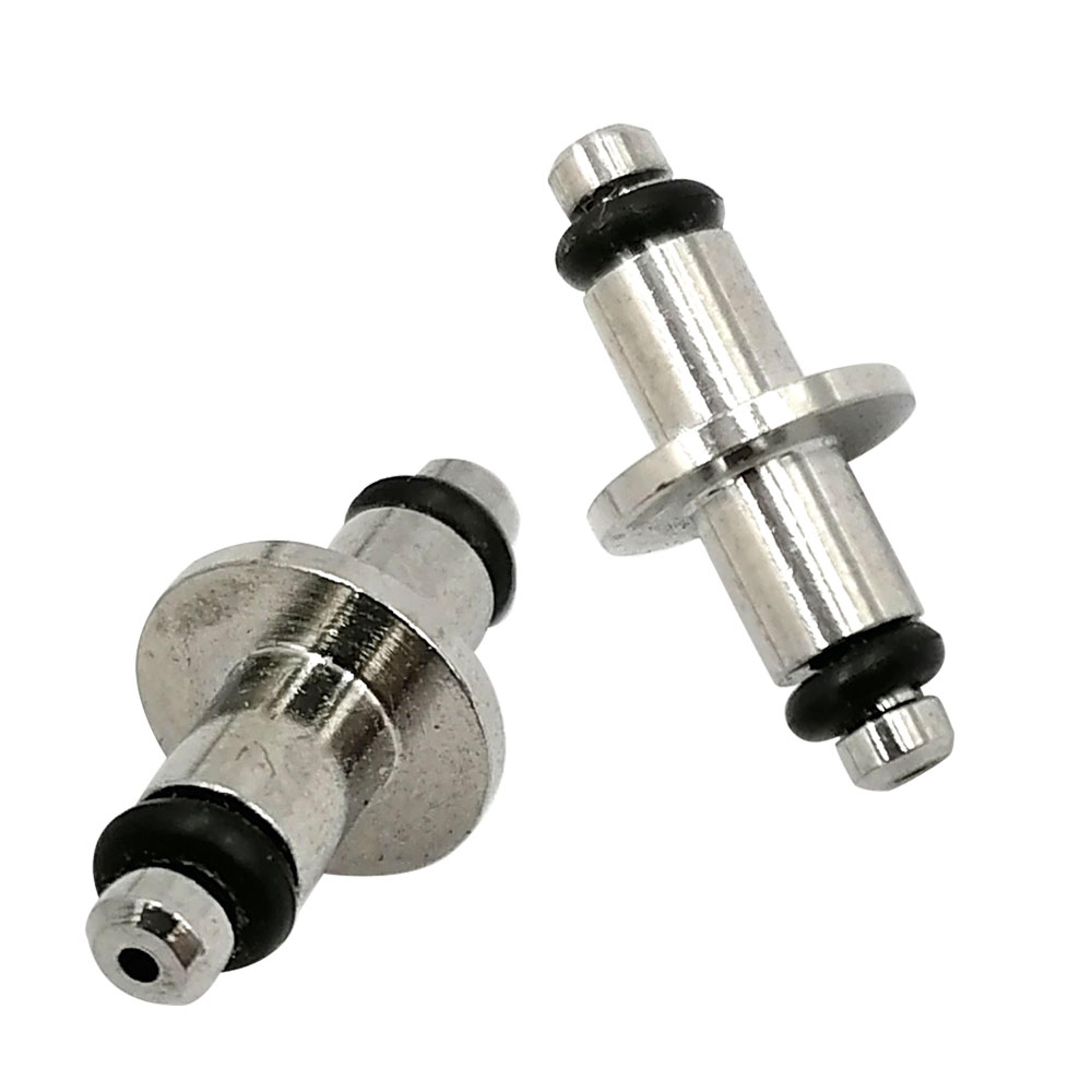 high pressure scuba gauge spool with o rings and pressure hose adapter replacement