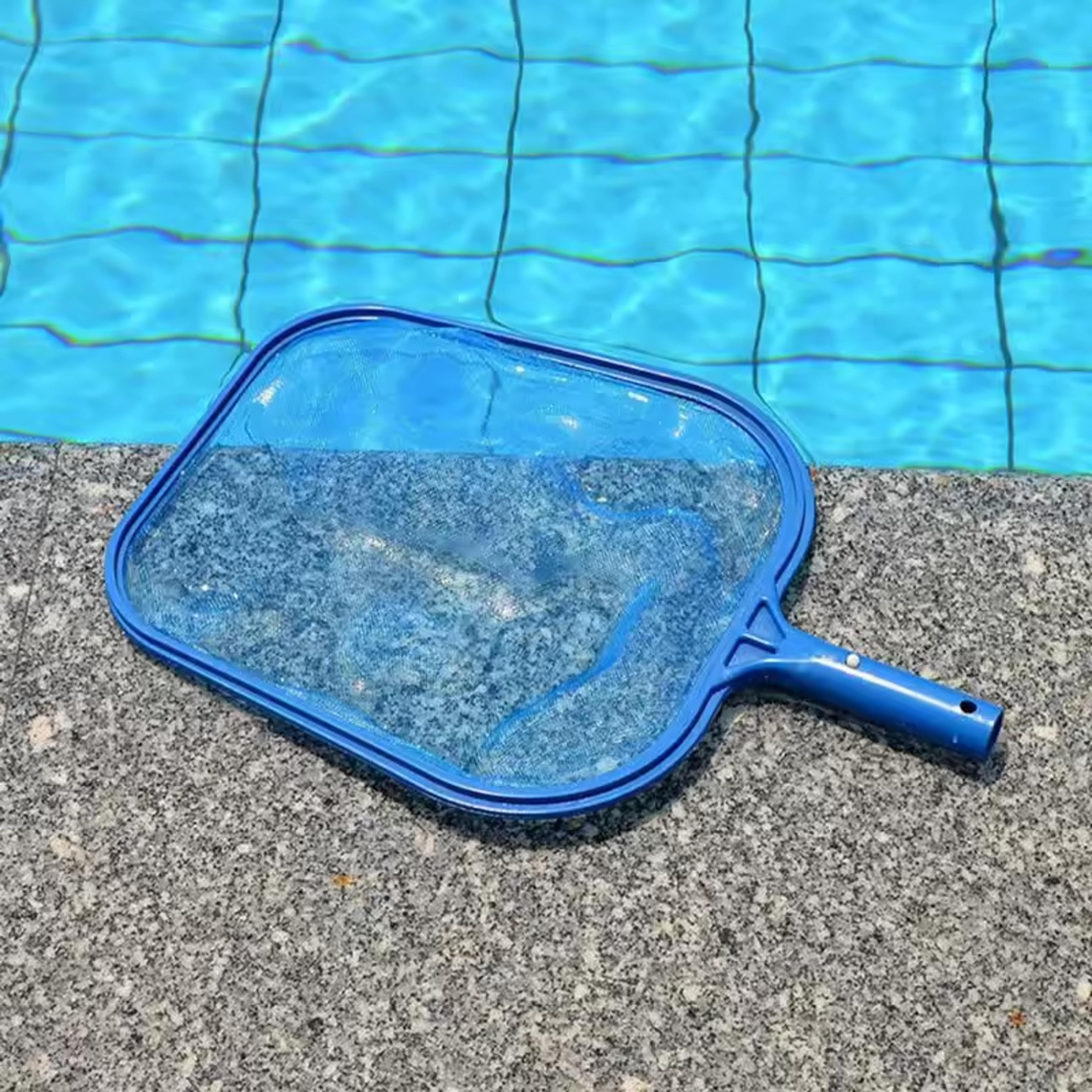premium pool skimmer net leaf rake for fast swimming pool & spa cleaning