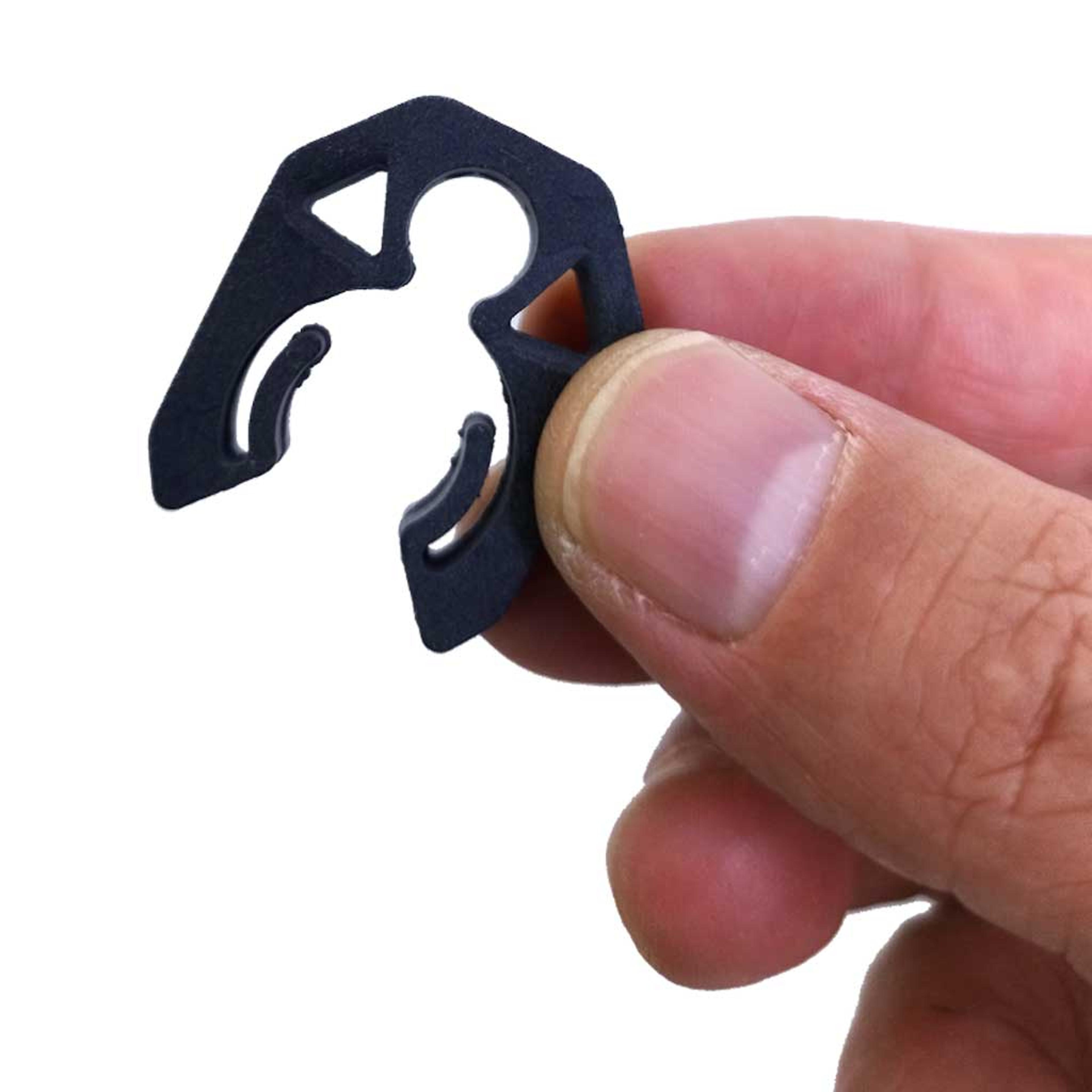 quick release scuba hose holder bcd hose clip for regulator and pressure gauge