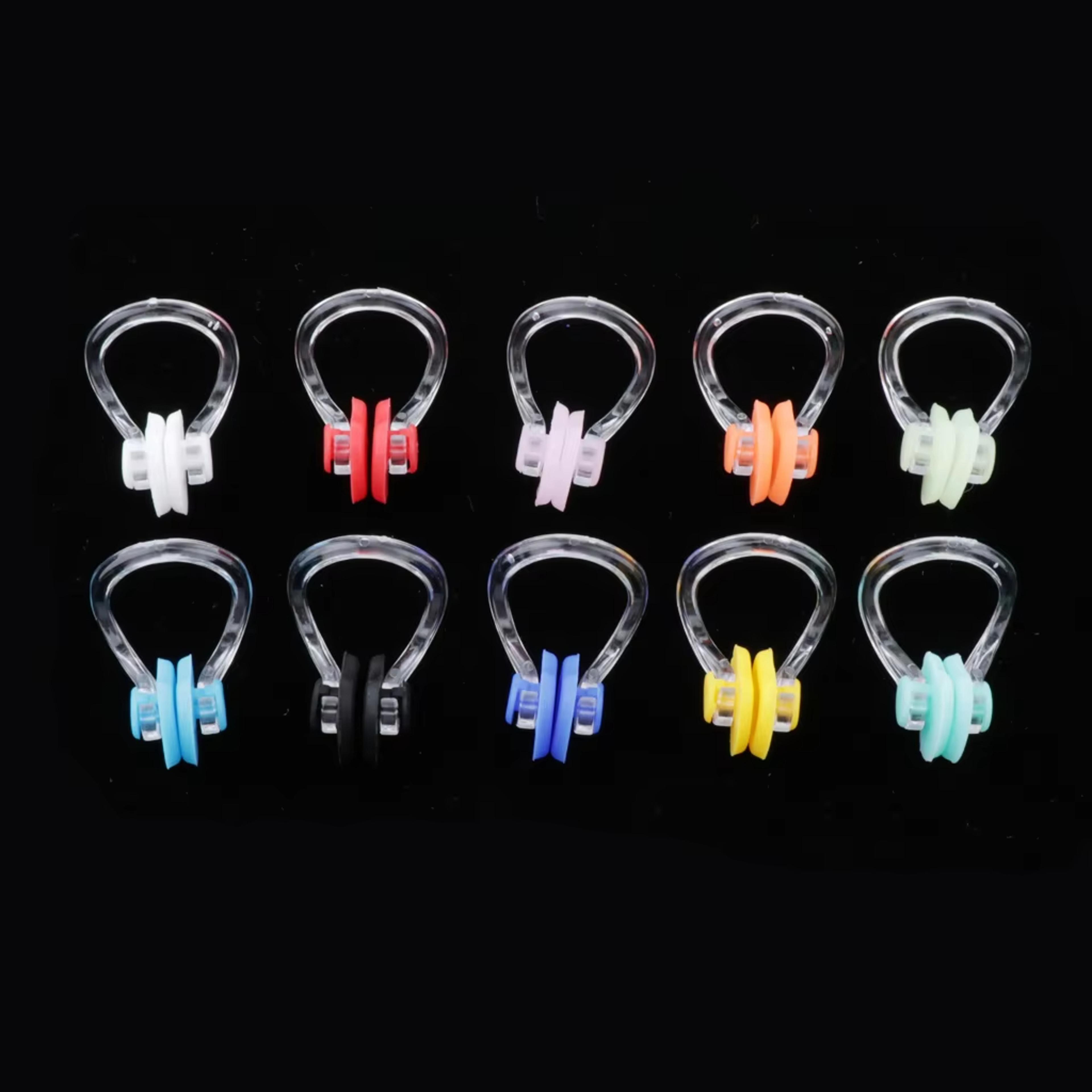 comfortfit swimming nose clip soft silicone nose plug for swimming, diving & surfing