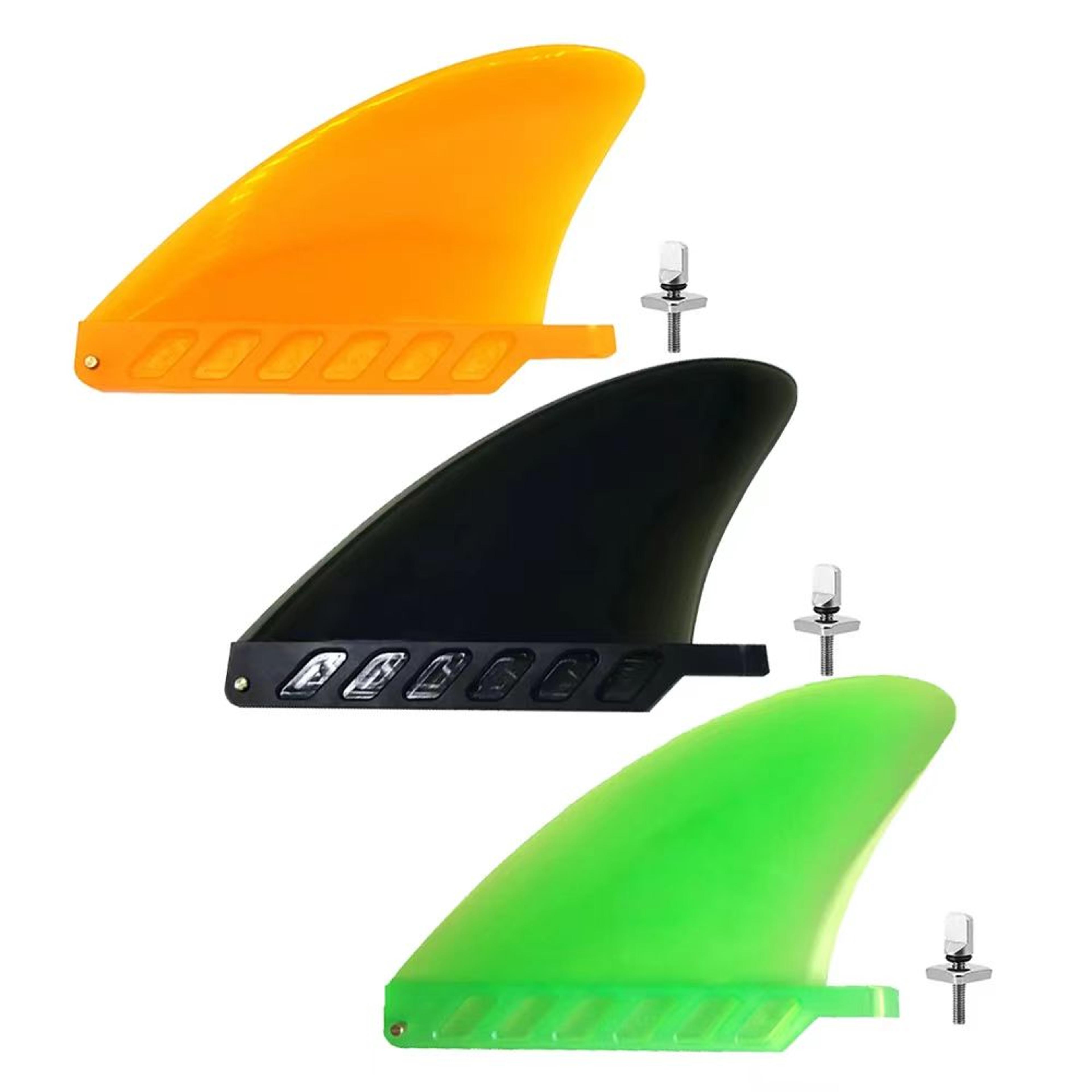 soft flex sup center fin eplacement inflatable paddle board fin with screw