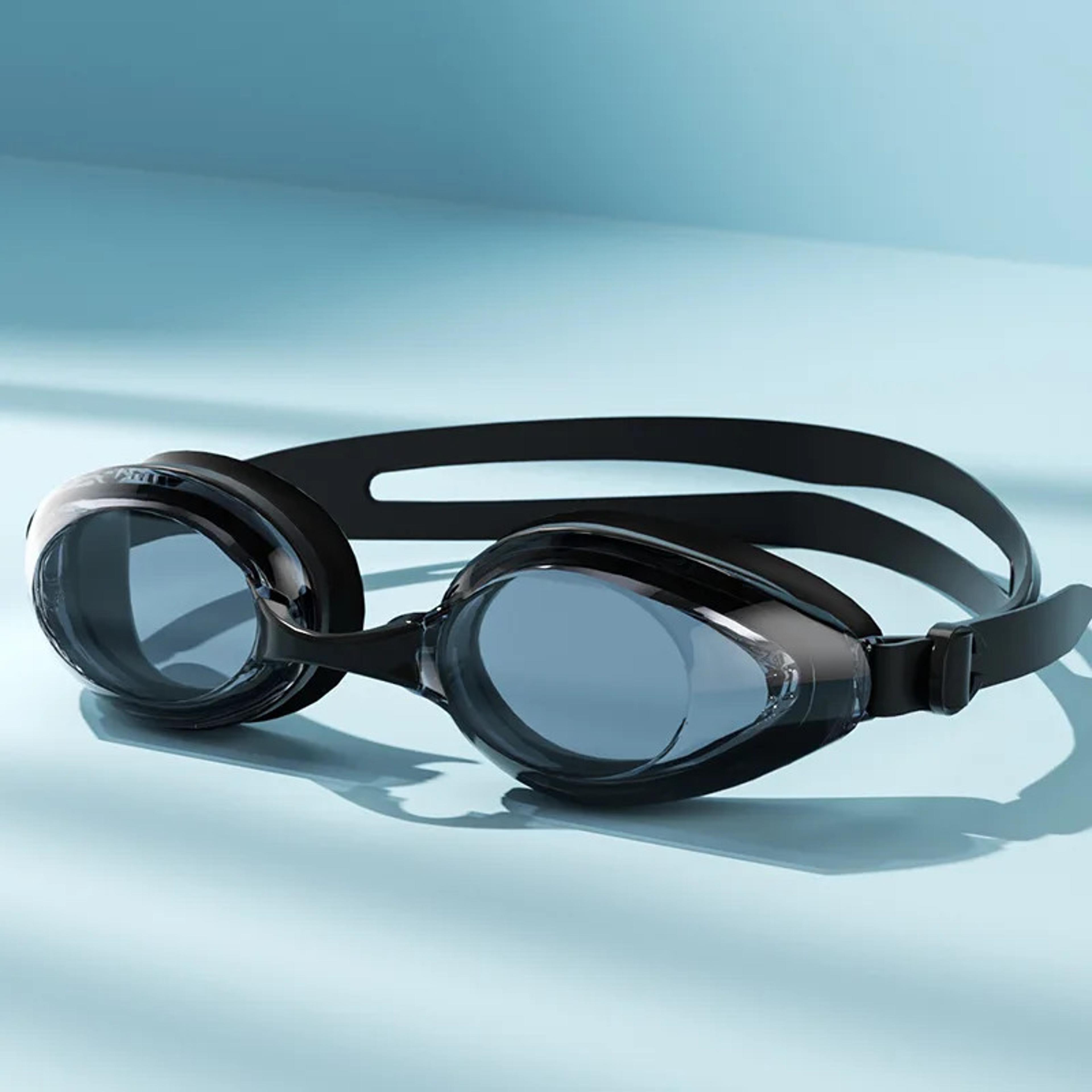 professional swimming goggles with anti fog uv protection for men, women & teens