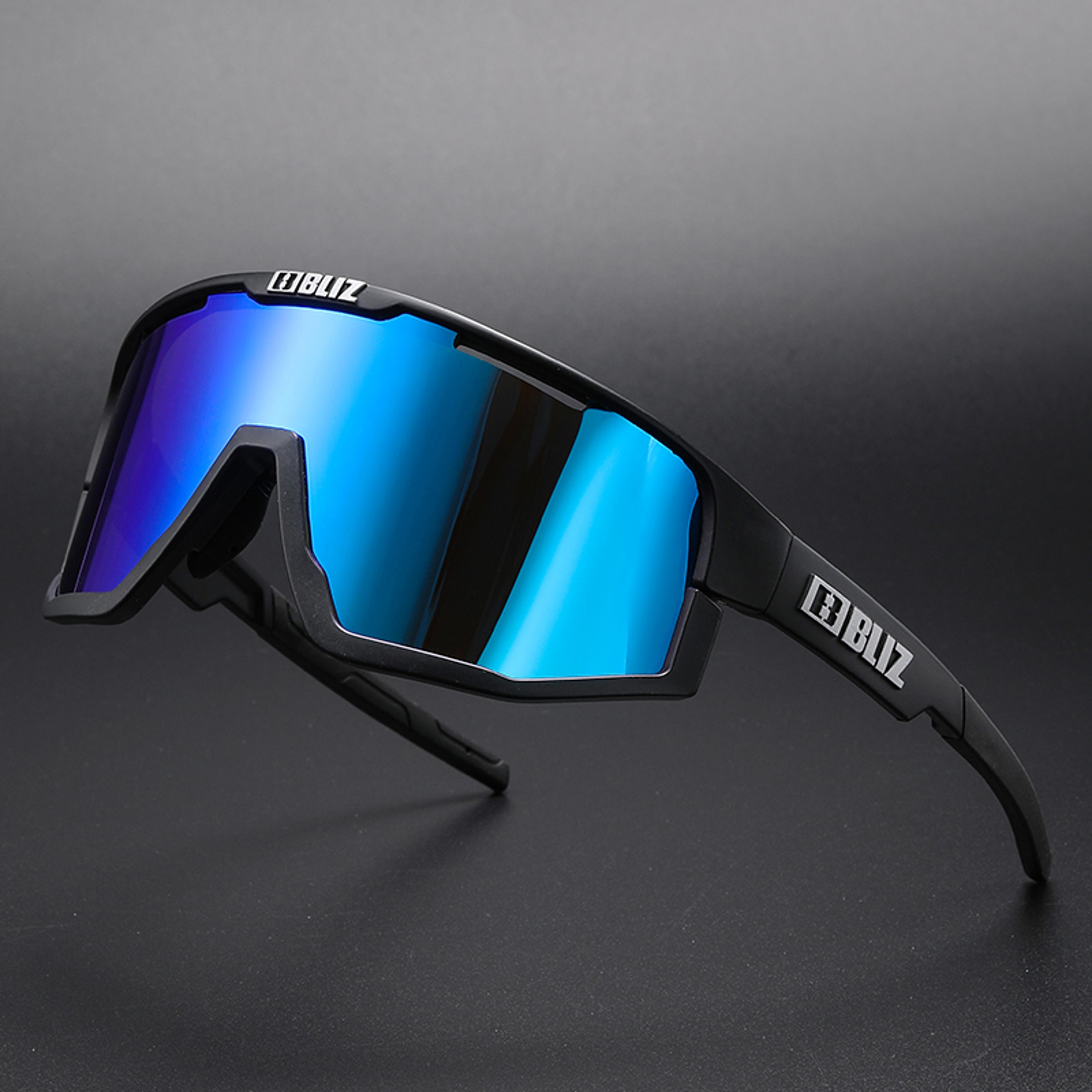 fusion polarized cycling glasses uv400 sports sunglasses with interchangeable lenses
