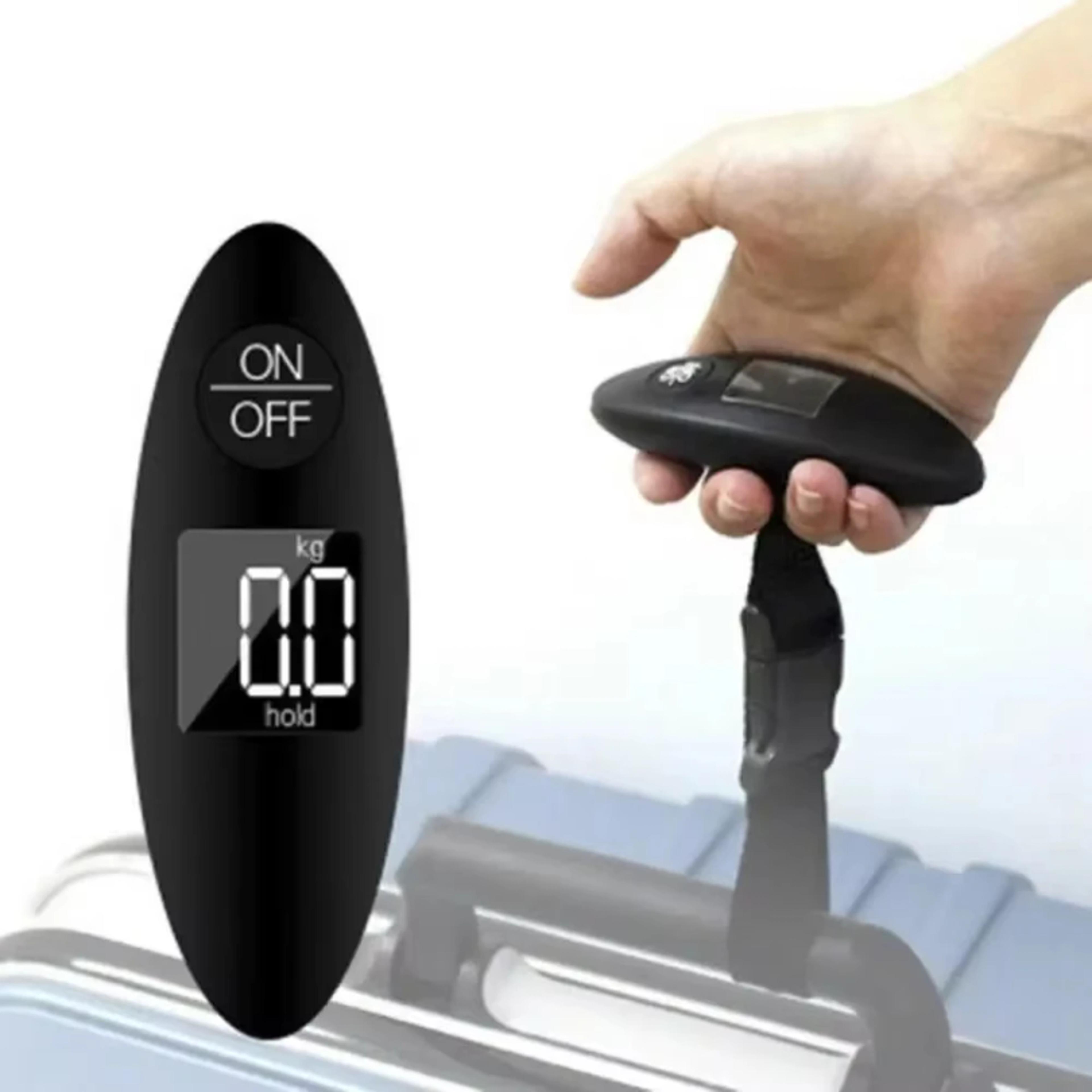 travelguard digital luggage scale with lcd display for suitcases, travel bags & hanging weighing