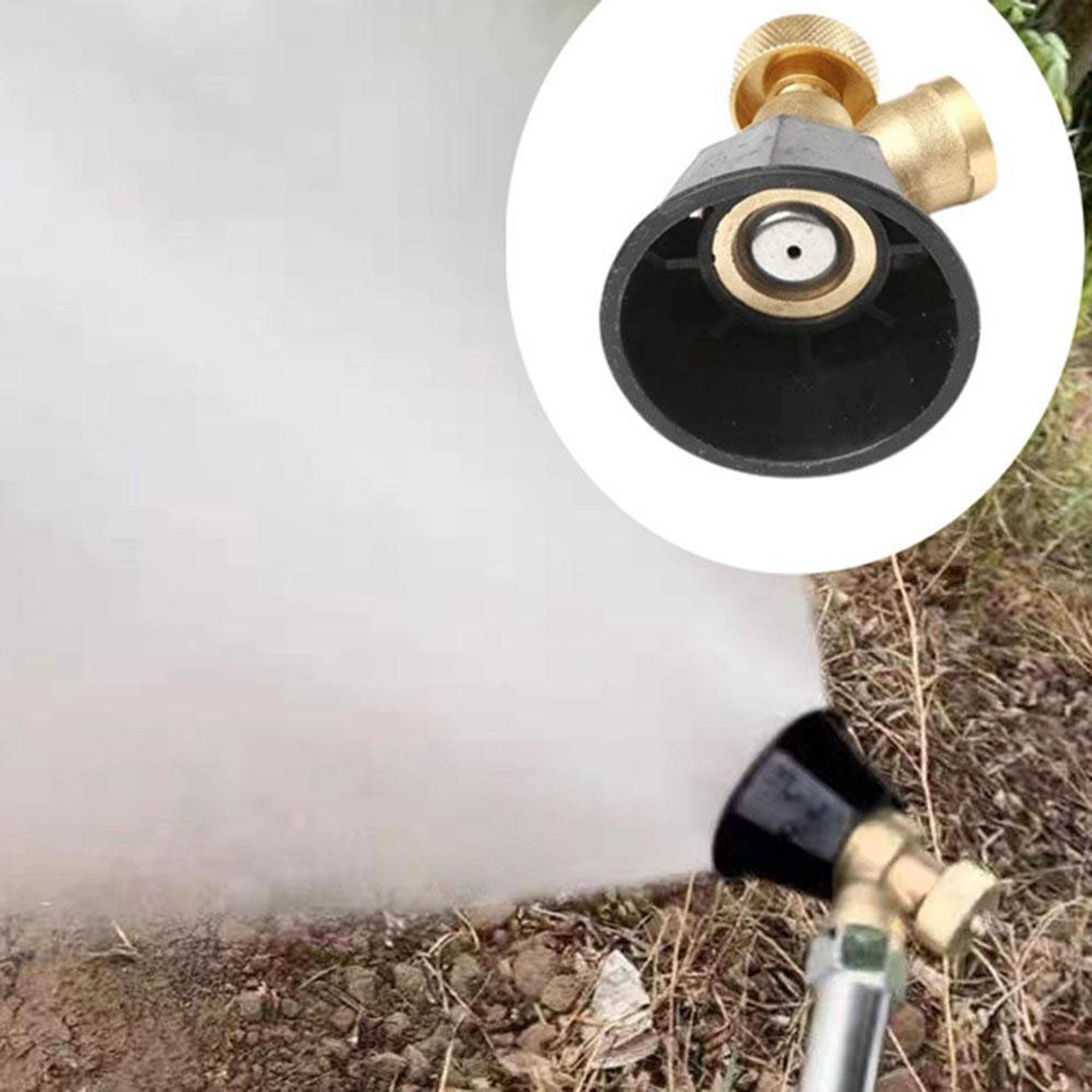 pressureflow adjustable garden sprayer nozzle for irrigation & pest control
