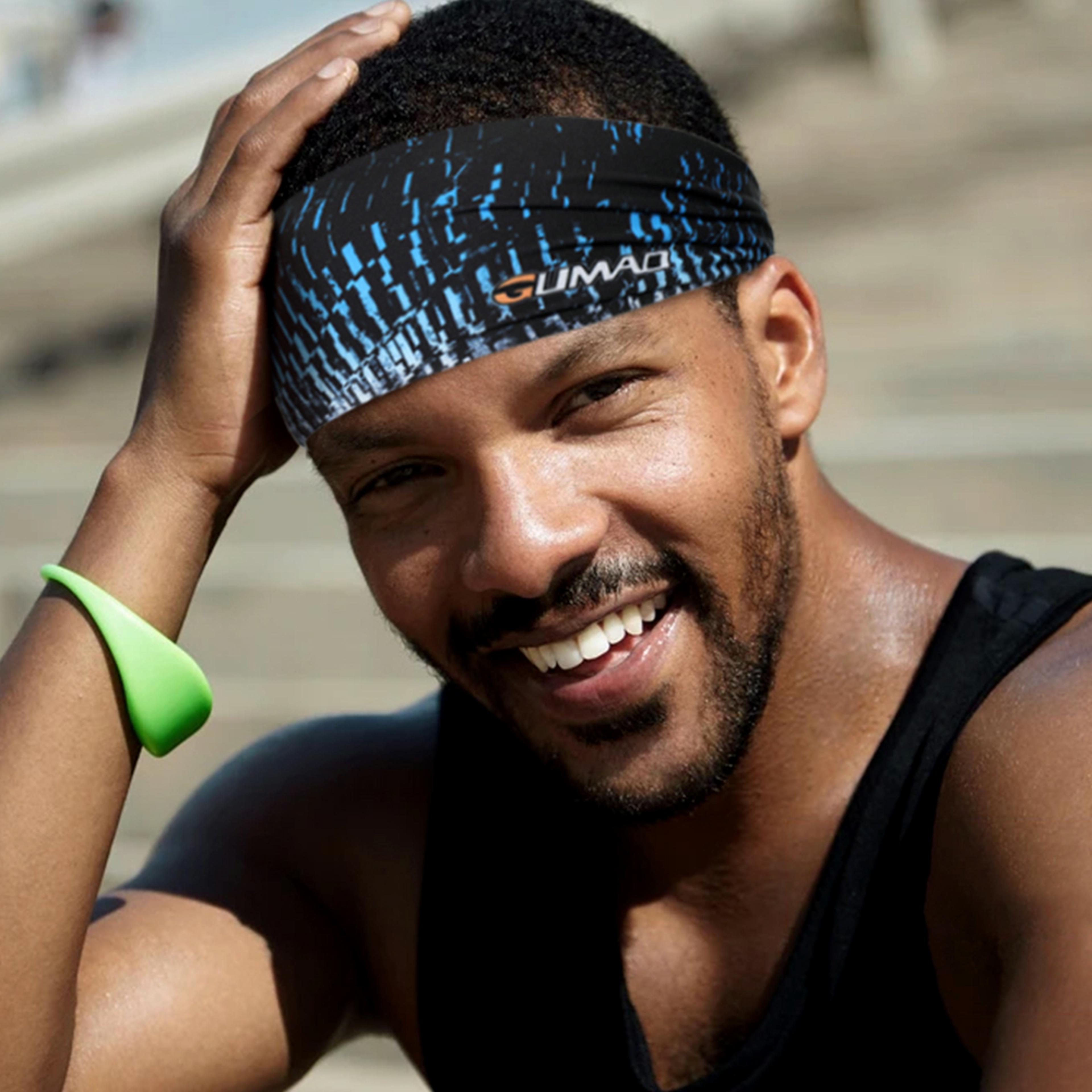 sportflex sports headband sweatband for running, workout & fitness
