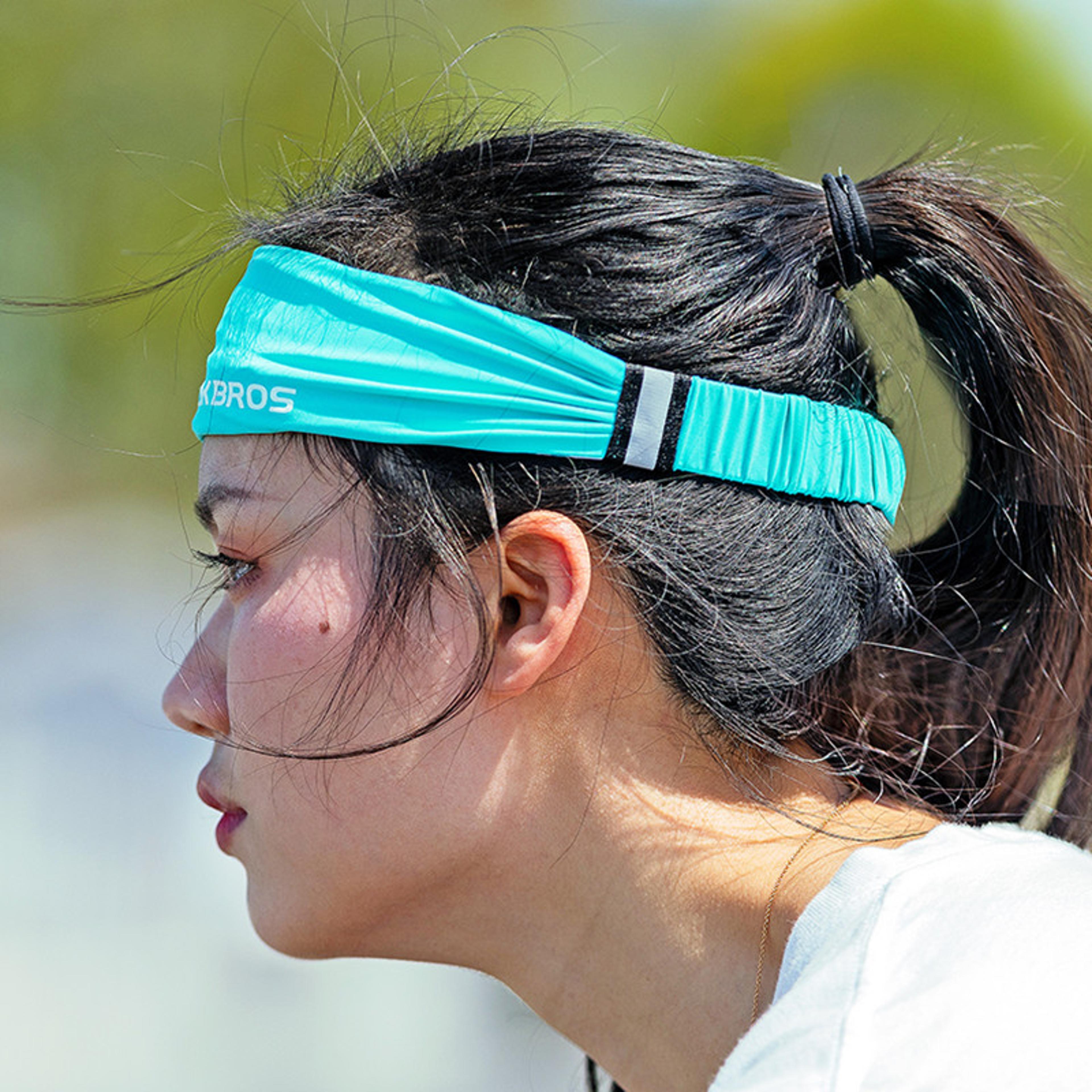 sports headband sweatband for running cycling gym and yoga