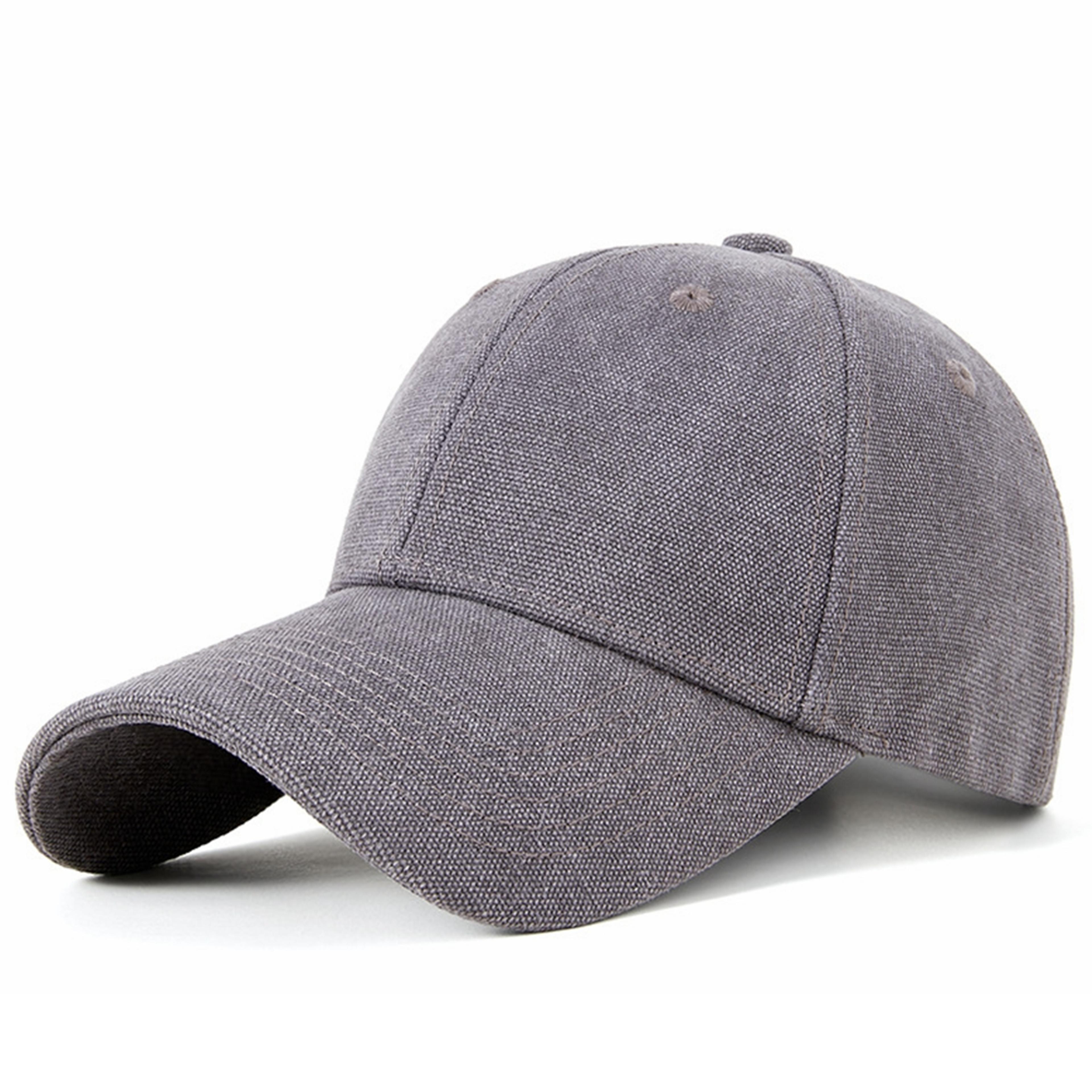oversized canvas baseball cap adjustable snapback sun hat for men and womens