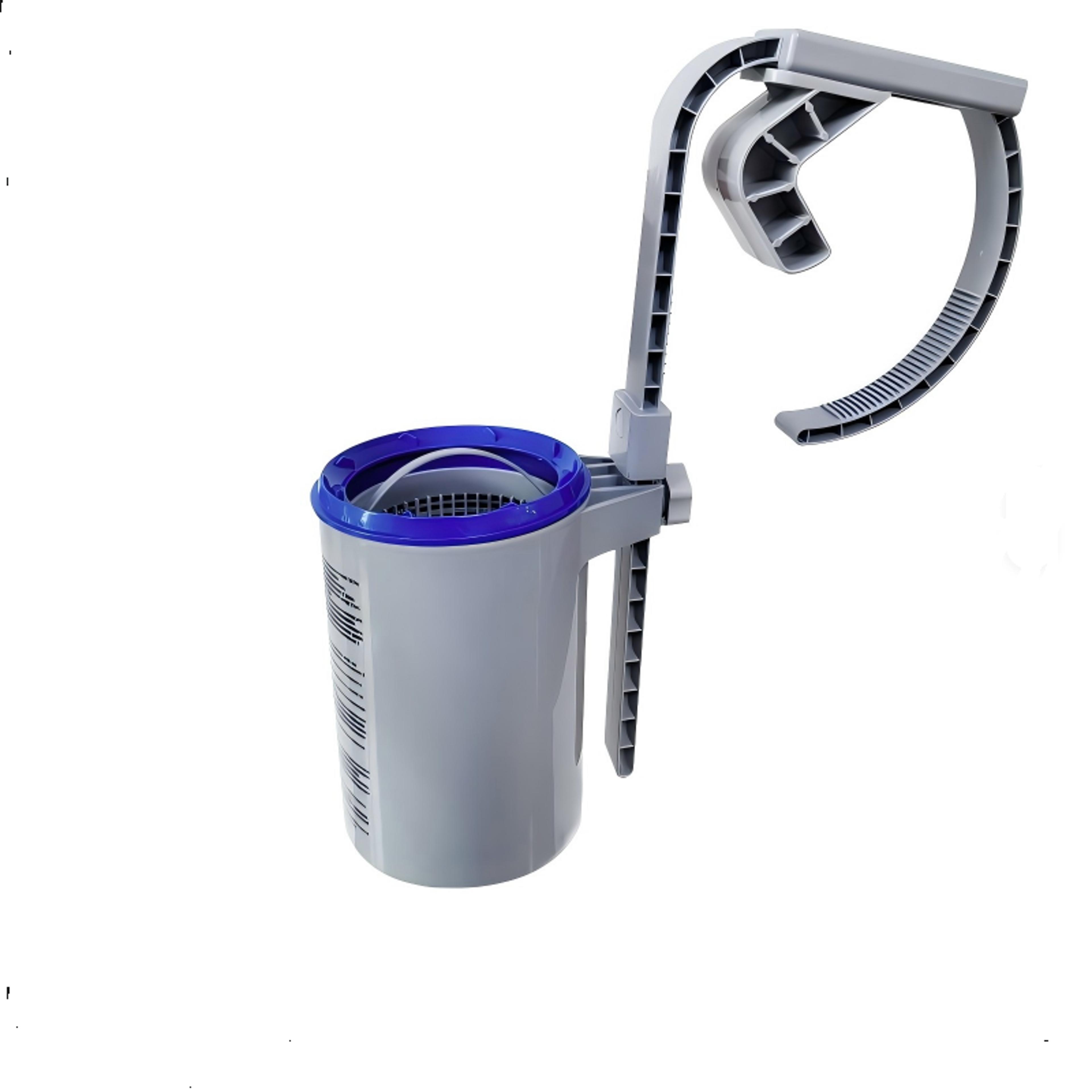 pool surface skimmer wall mount cleaner with debris basket for above ground pools