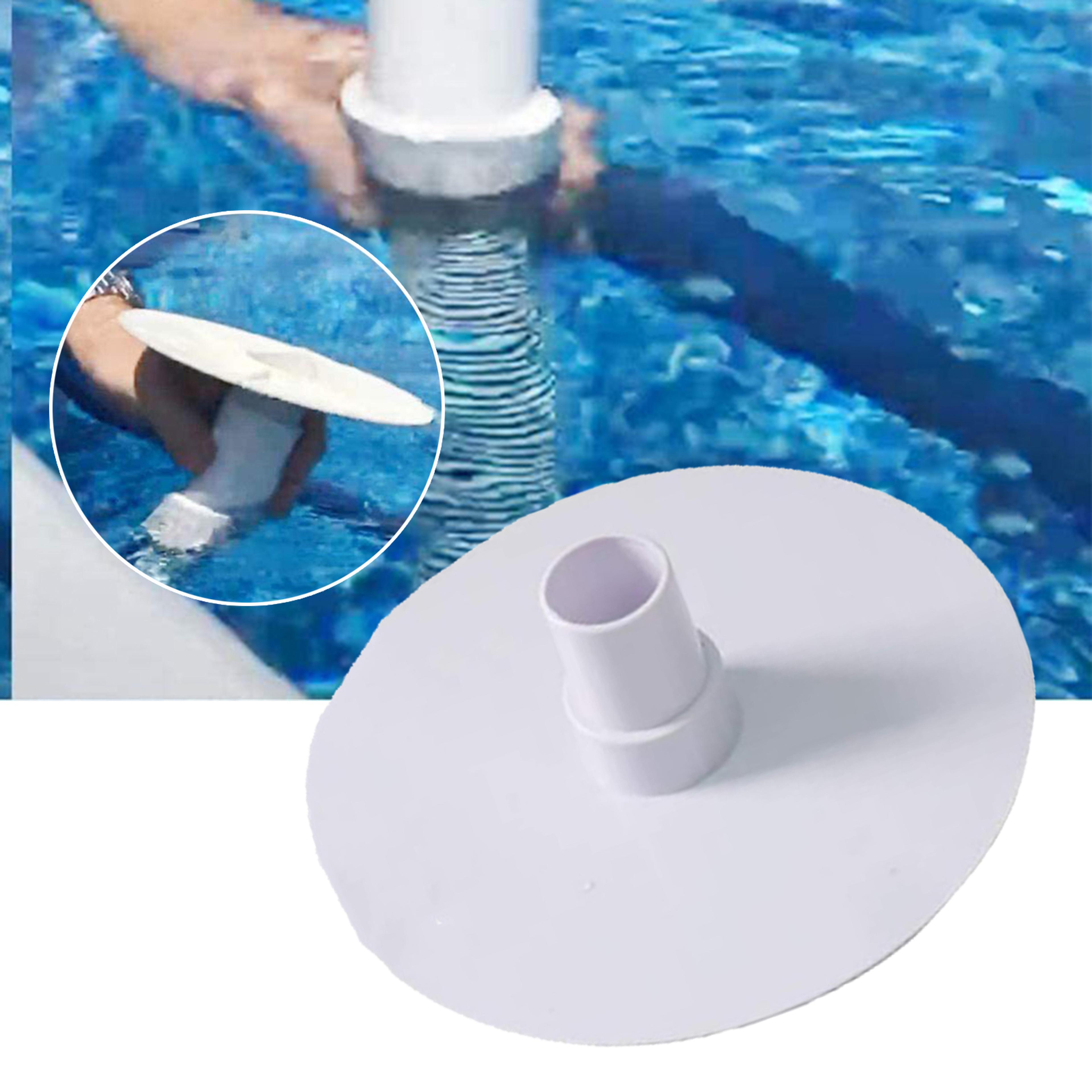 universal pool skimmer vacuum plate for in-ground pool skimmers with easy vacuum hose connection