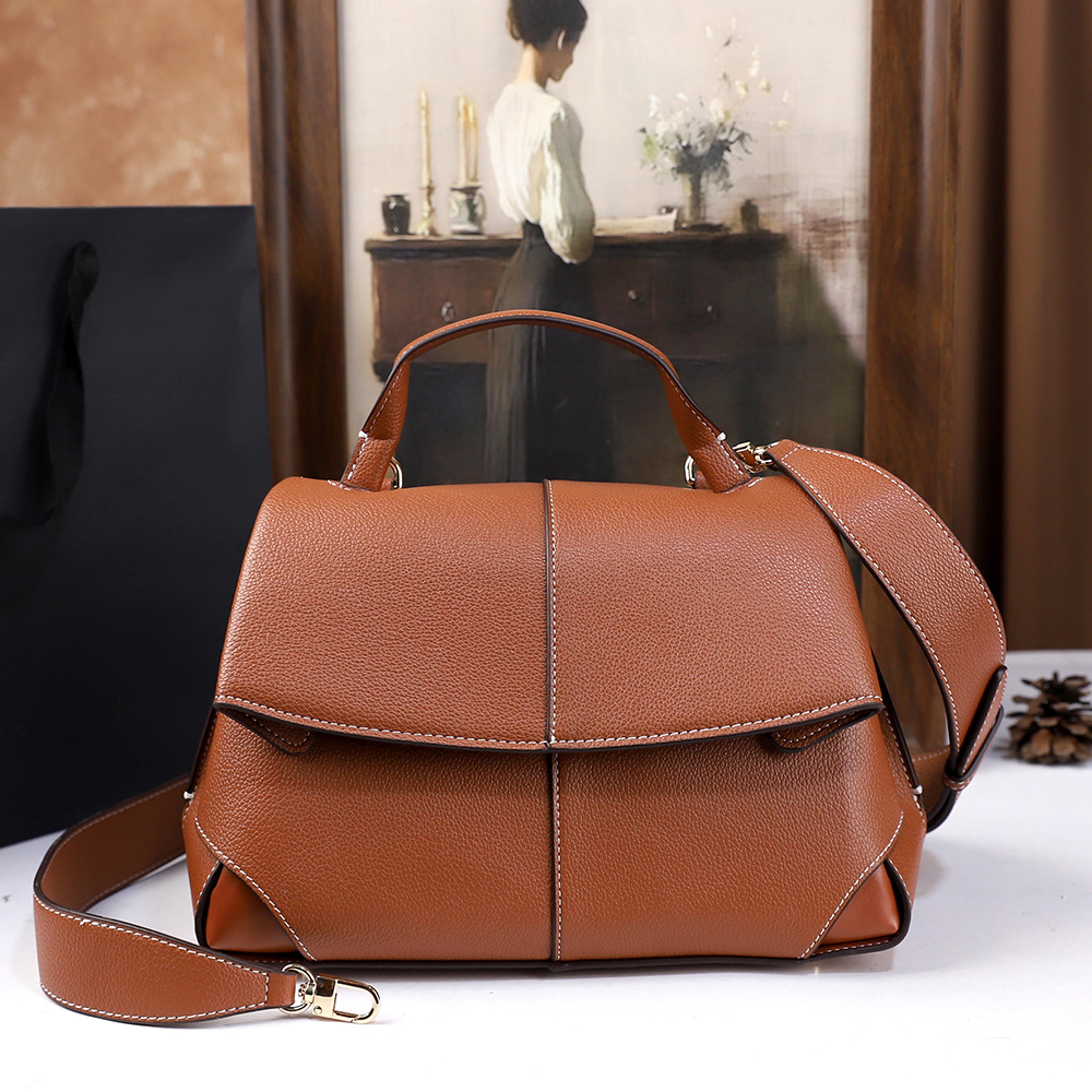 retro crossbody bag for women elegant commuter shoulder handbag vintage style purse