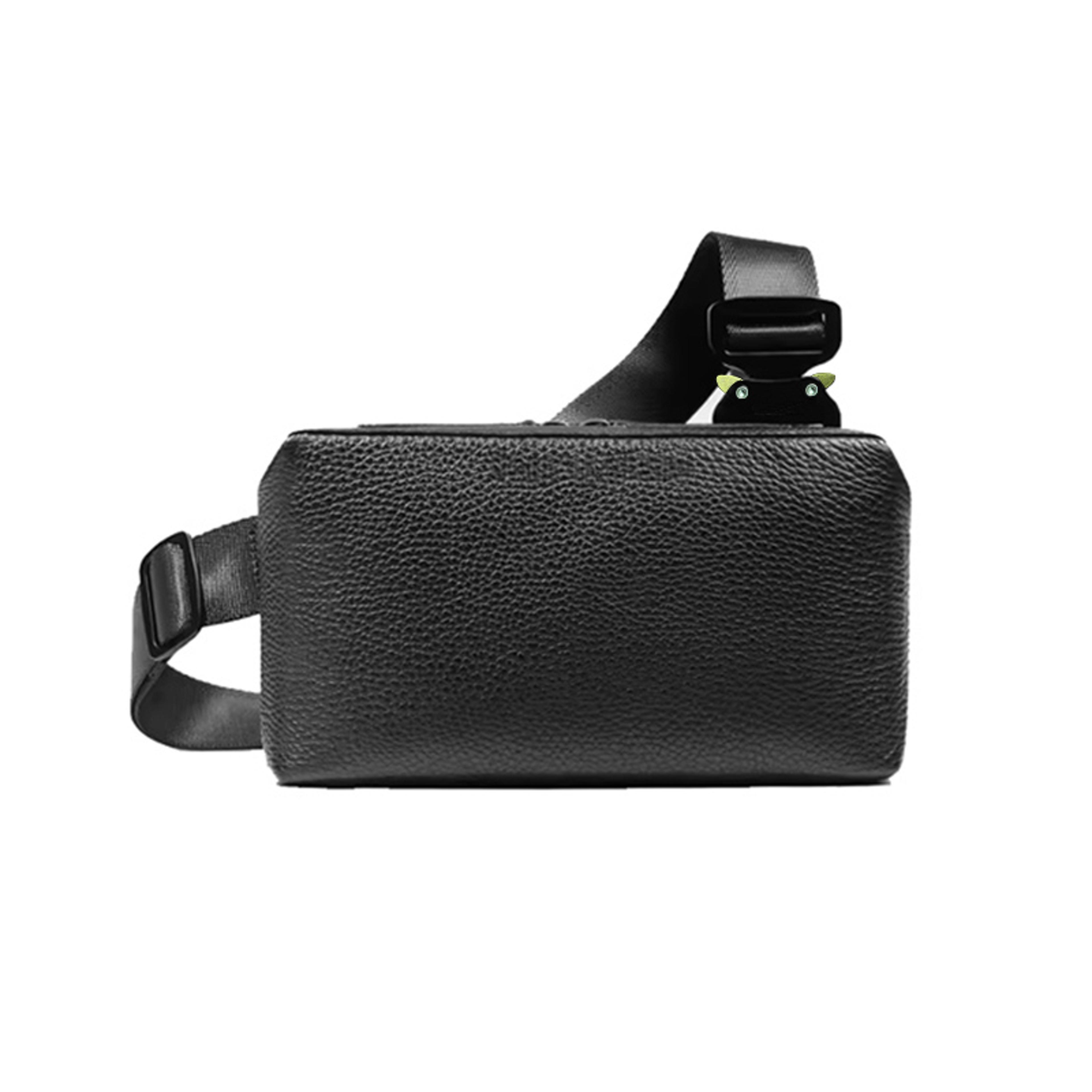 essential leather sling bag for men premium mens crossbody bag for everyday carry