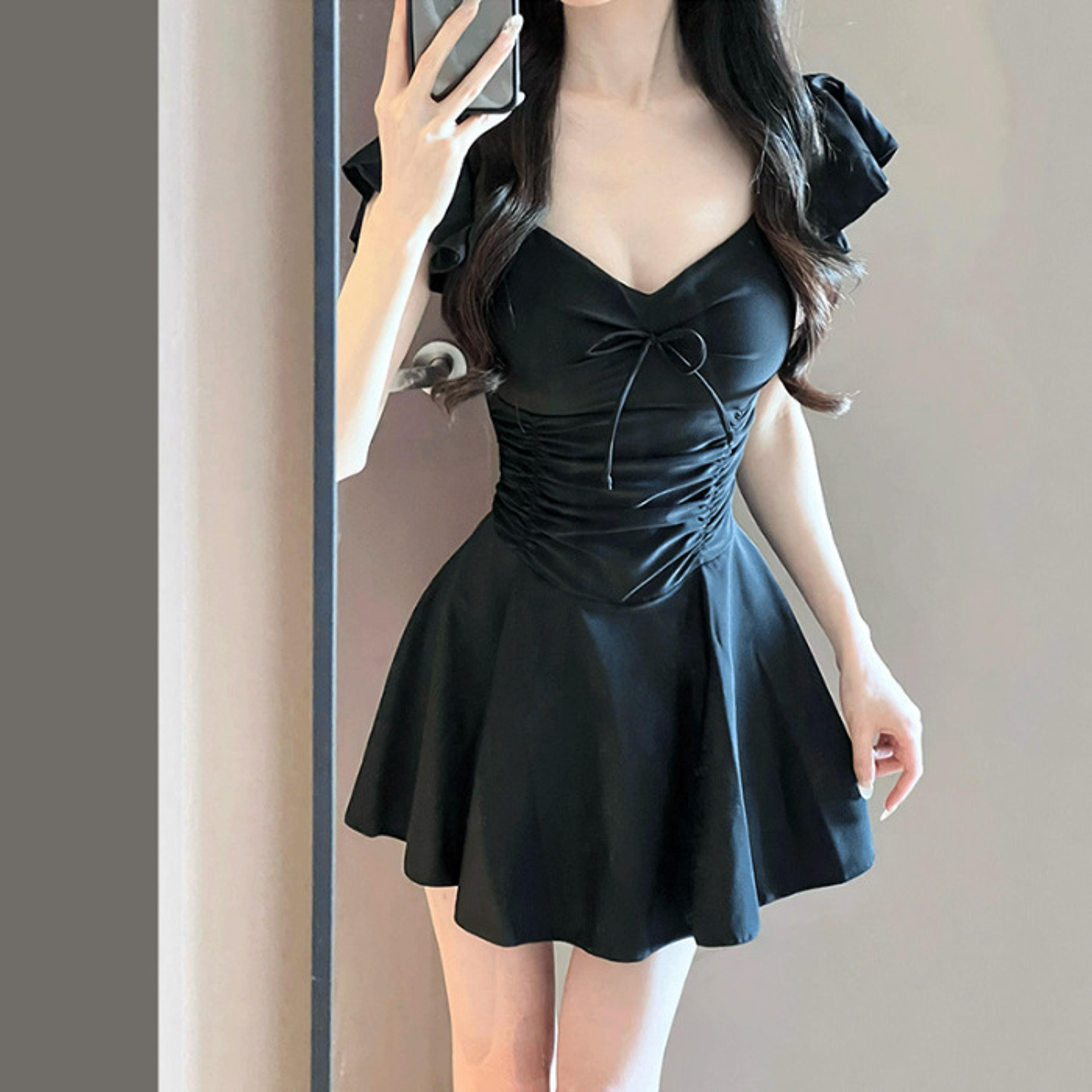 curvy women swimsuit & beach cover up dress elegant swim dresses