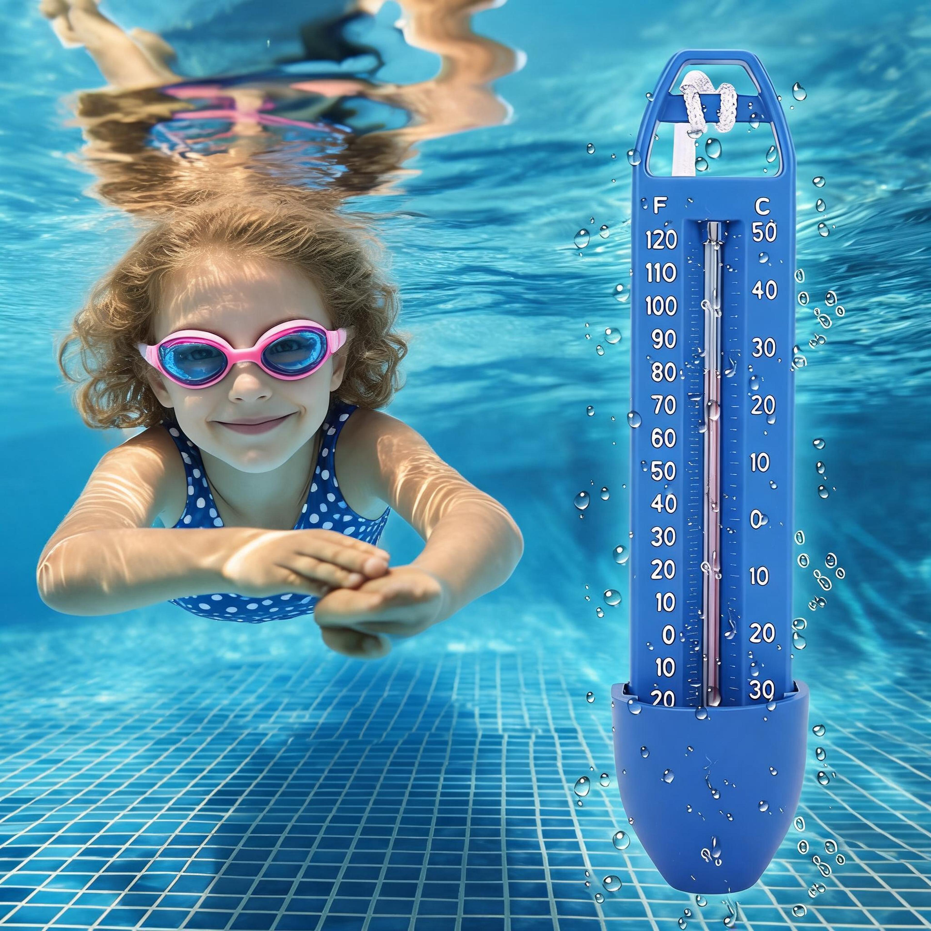 floating pool thermometer waterproof pool water temperature gauge for spa & hot tub