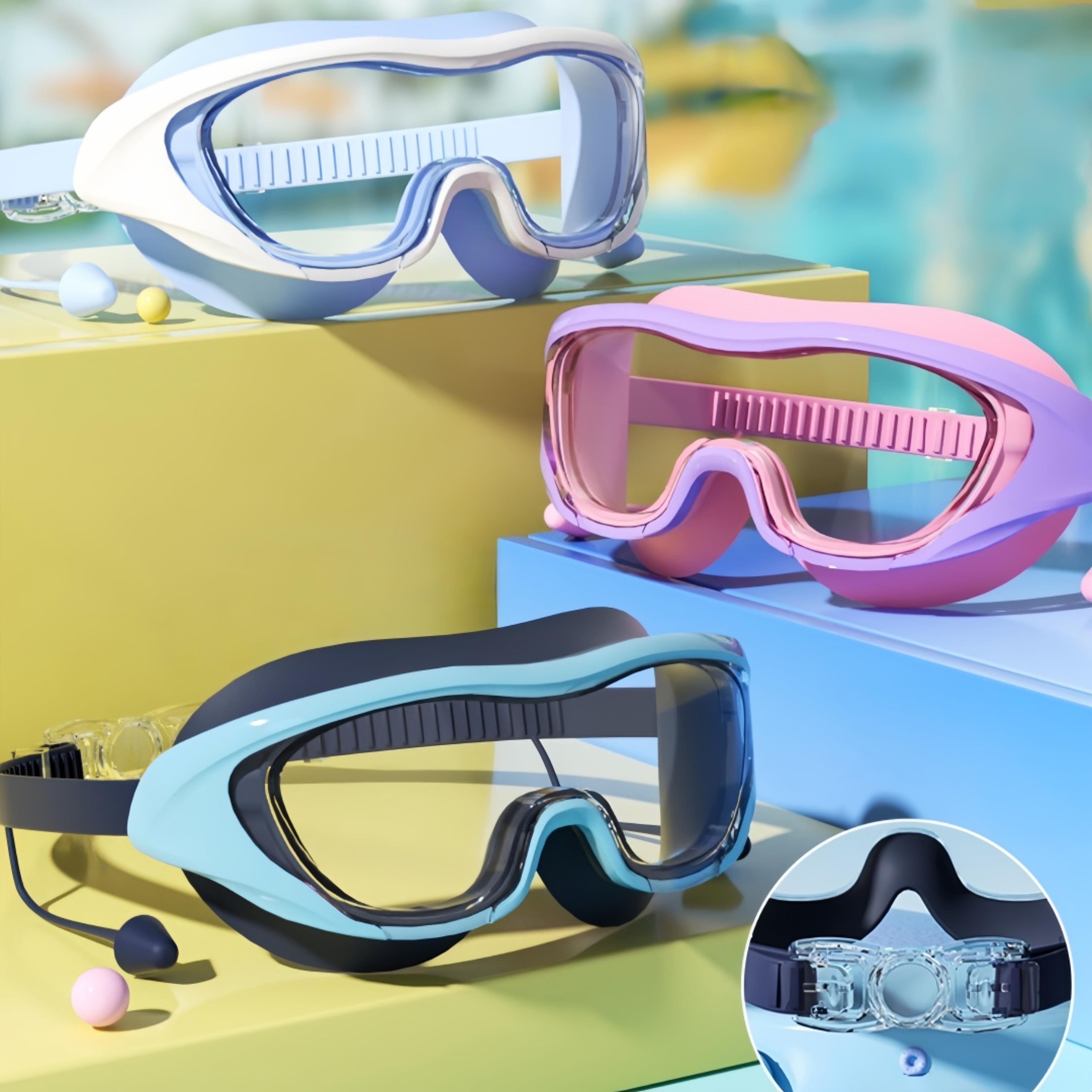 aquashield kids swimming goggles anti fog uv protection wide view swim goggles