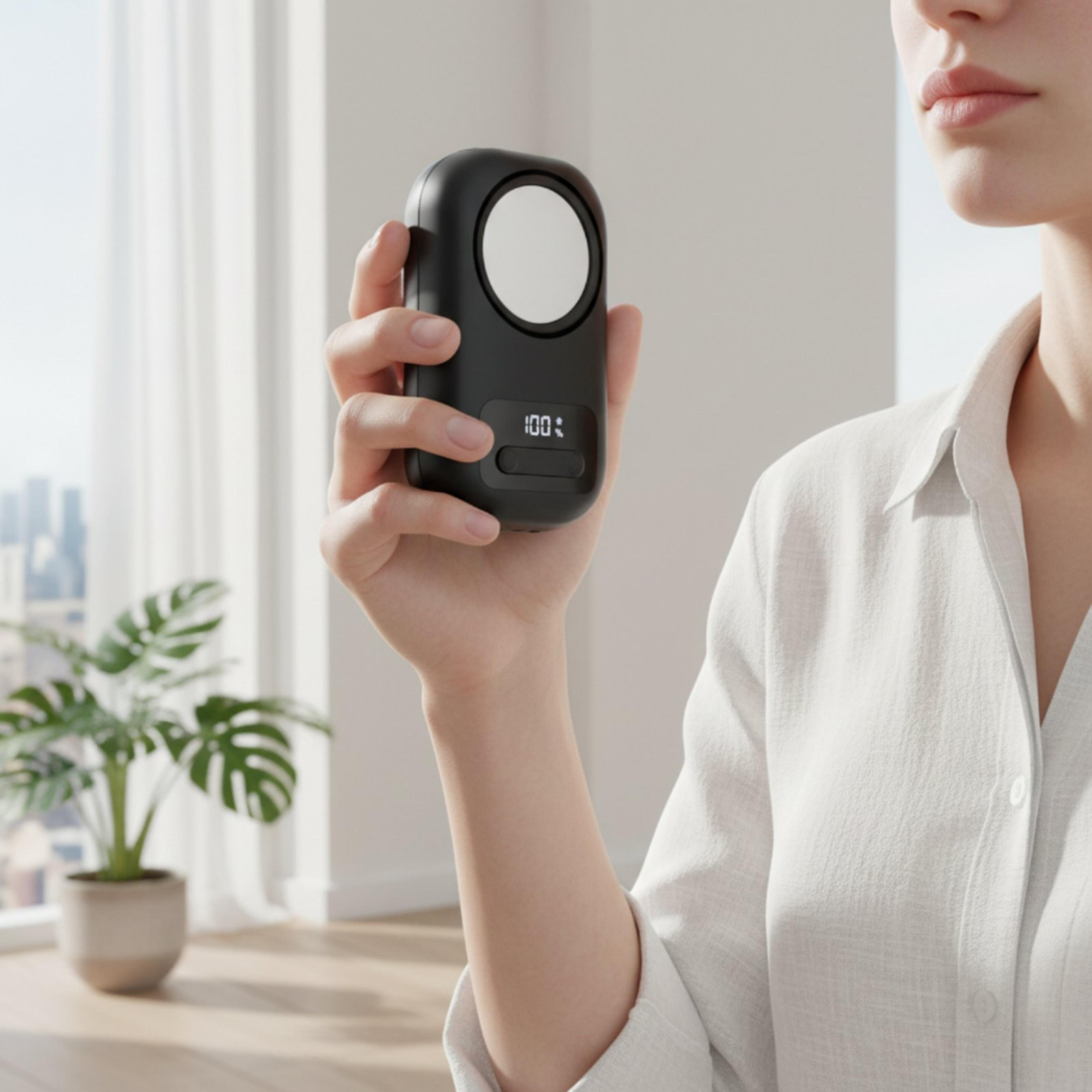 portable neck fan with semiconductor cooling technology long battery life