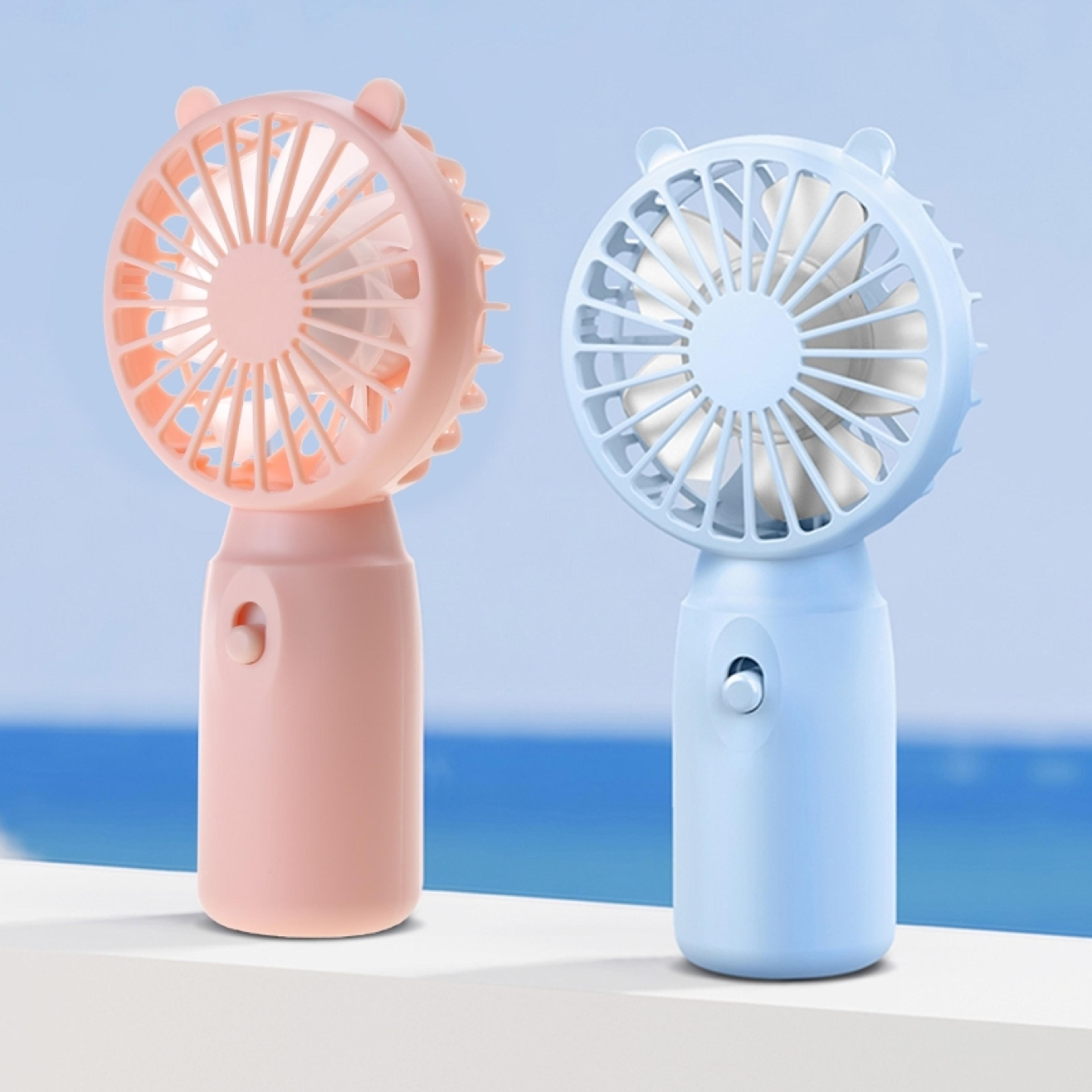 portable mini fan handheld battery operated pocket fan for travel and summer cooling